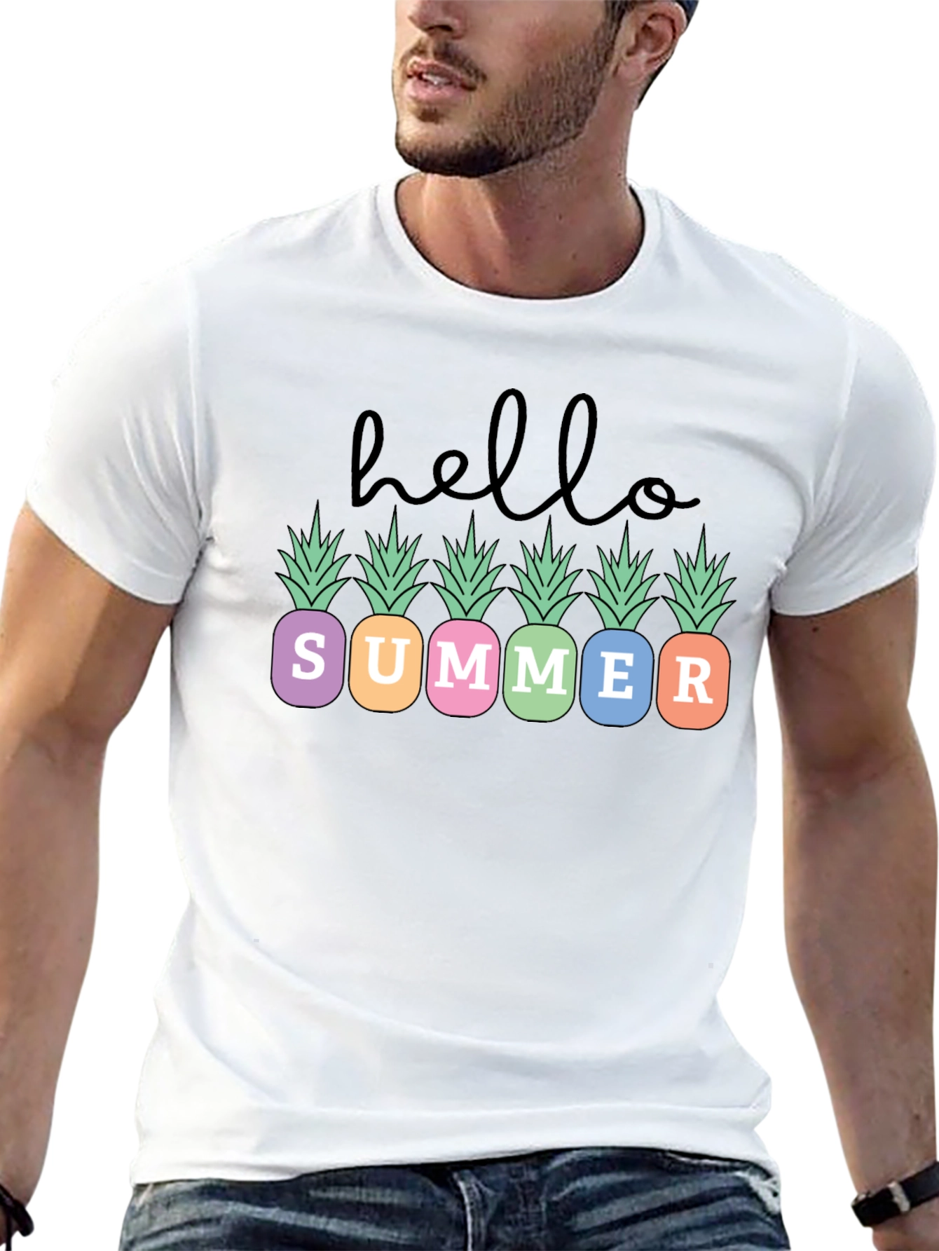 Hello Summer Pineapple T-Shirt