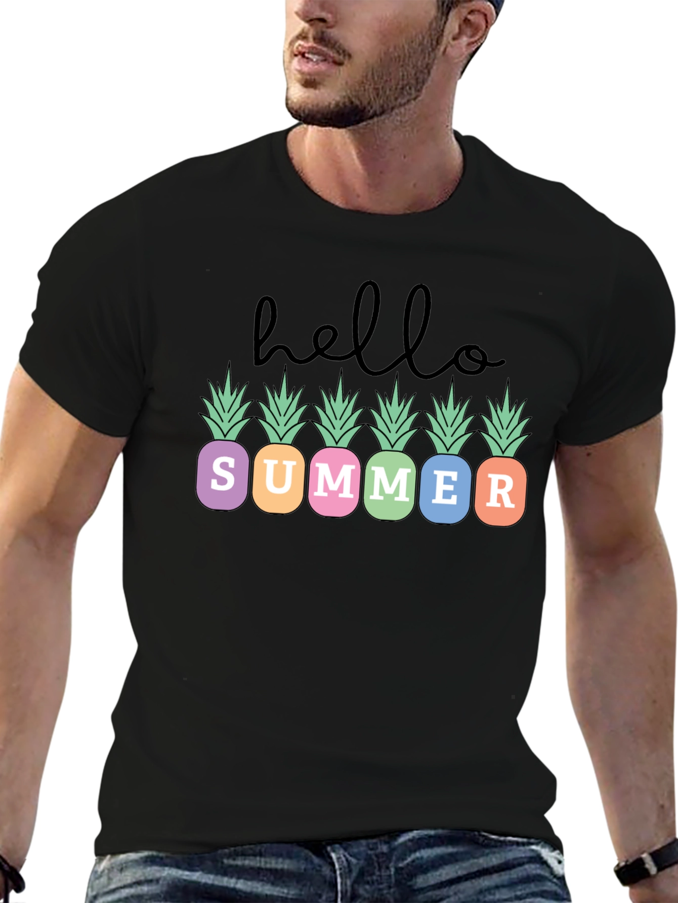 Hello Summer Pineapple T-Shirt