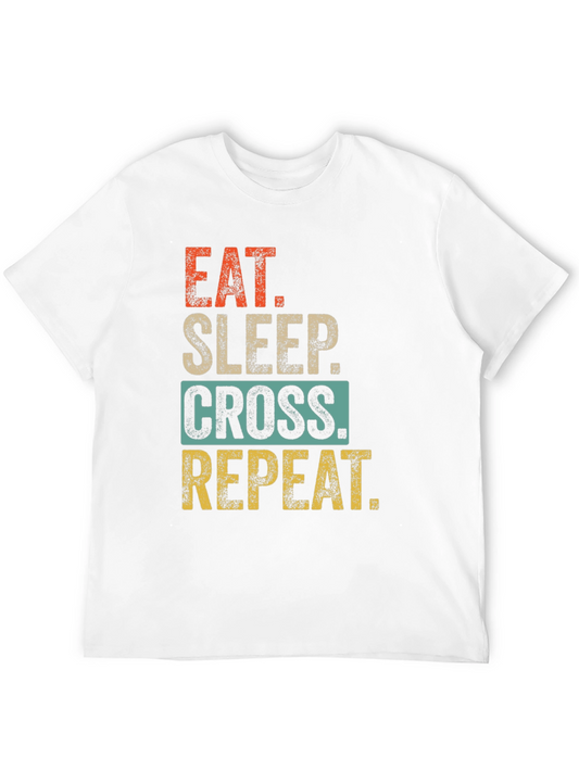 Eat Sleep Cross Repeat T-Shirt