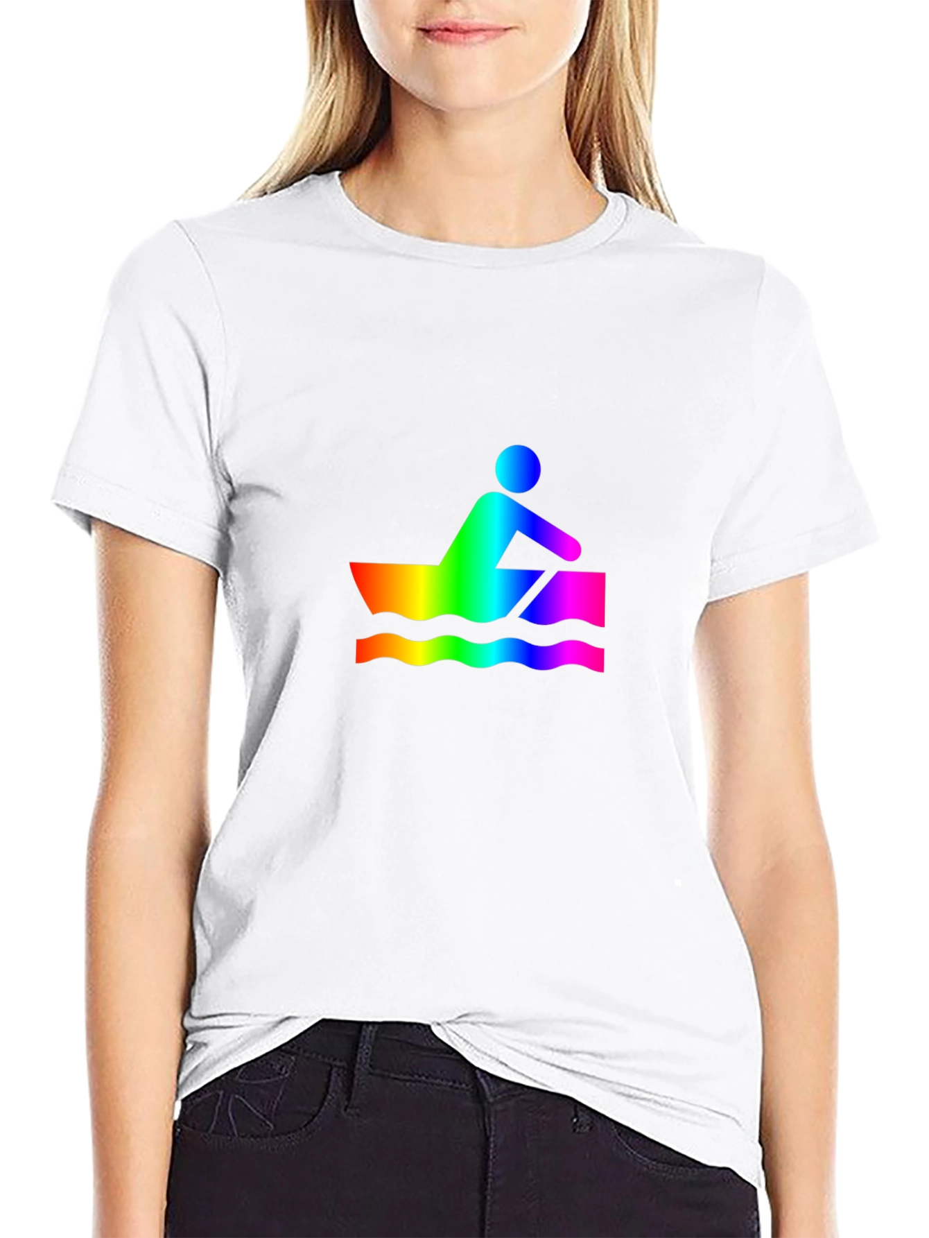 Rainbow Rowing T-Shirt