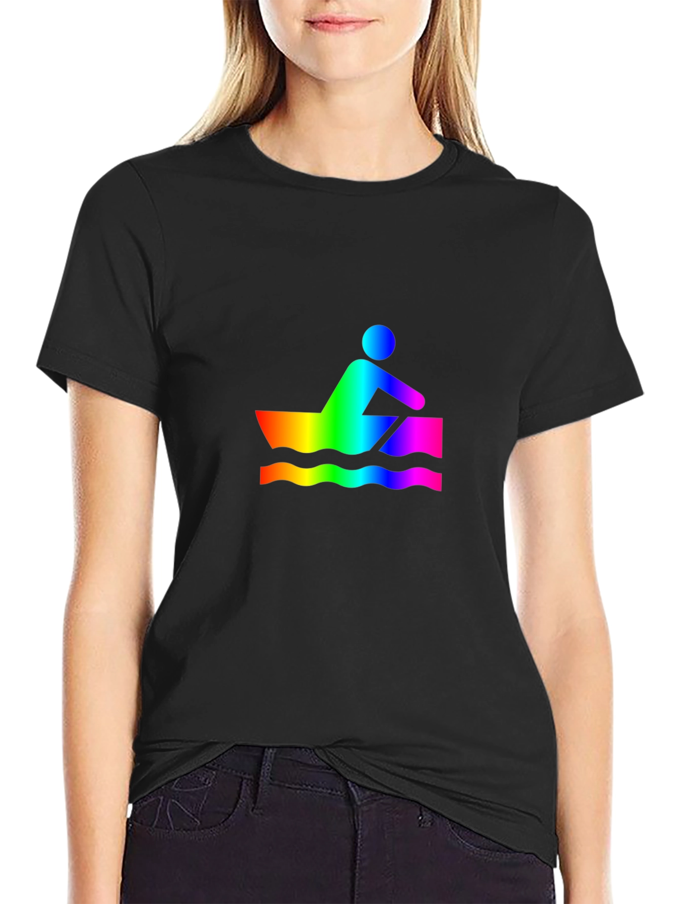 Rainbow Rowing T-Shirt