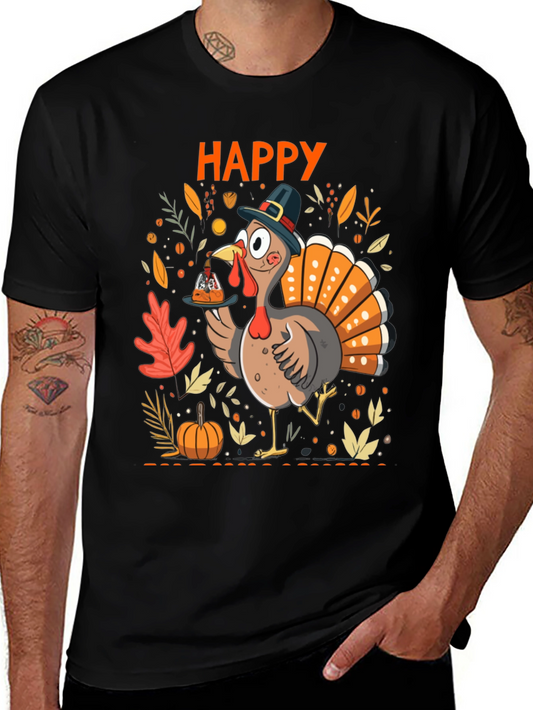 Happy Thanksgiving Turkey T-Shirt