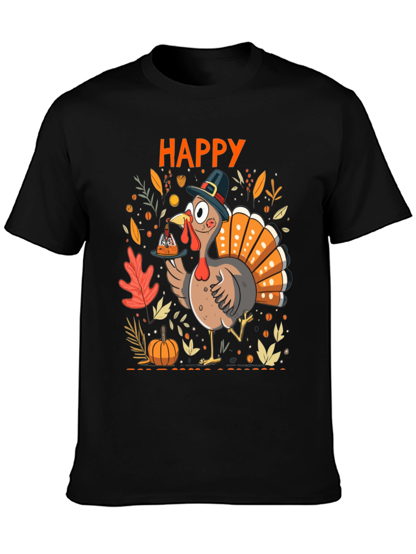 Happy Thanksgiving Turkey T-Shirt