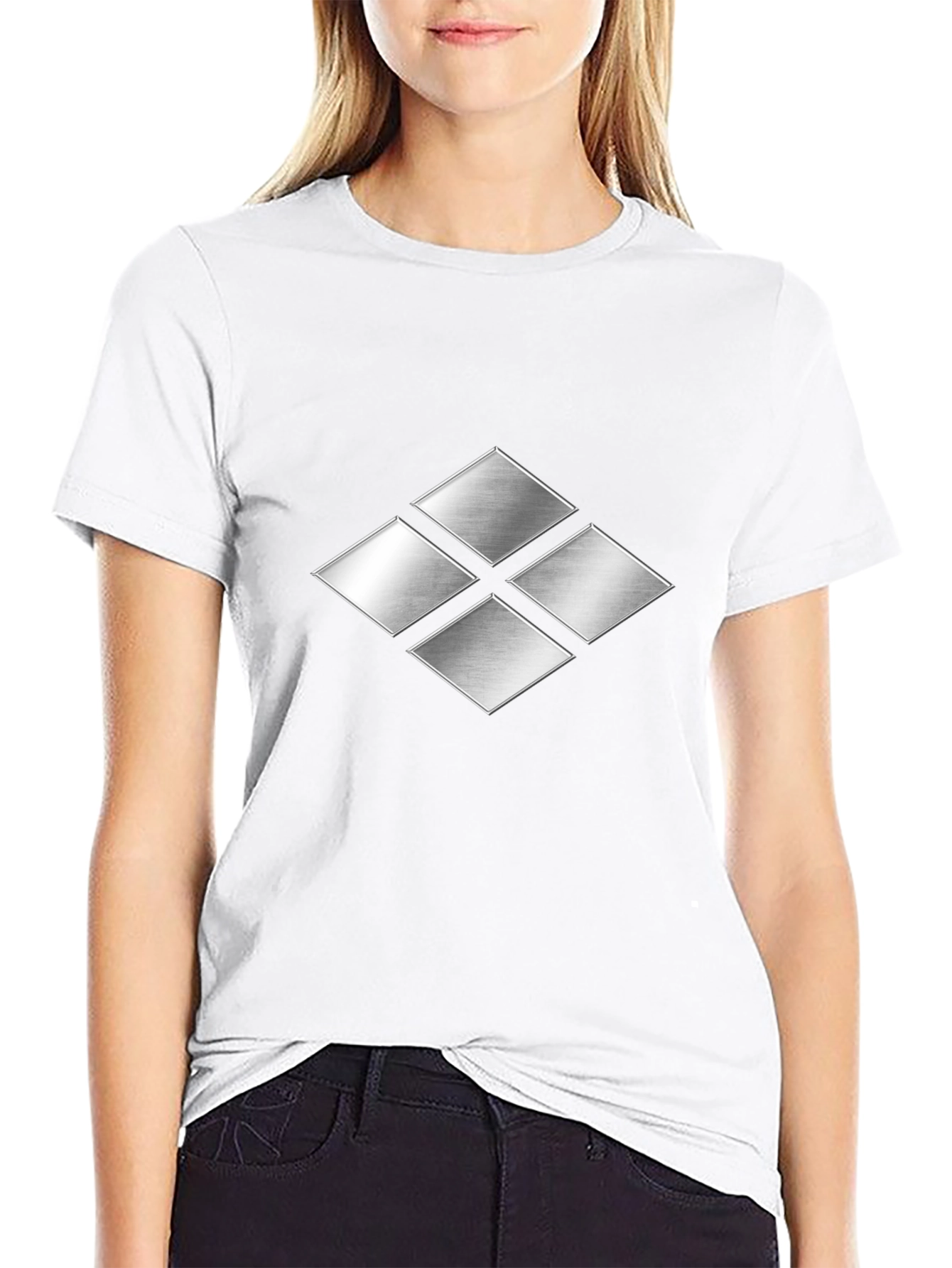 Samurai Clan Crest Graphic Tee - Black Cotton T-Shirt
