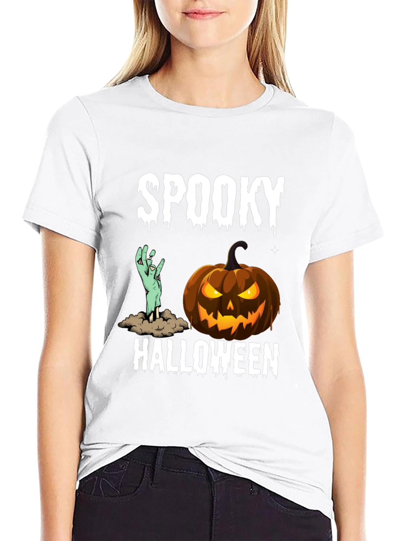 Spooky Halloween Graphic Tee