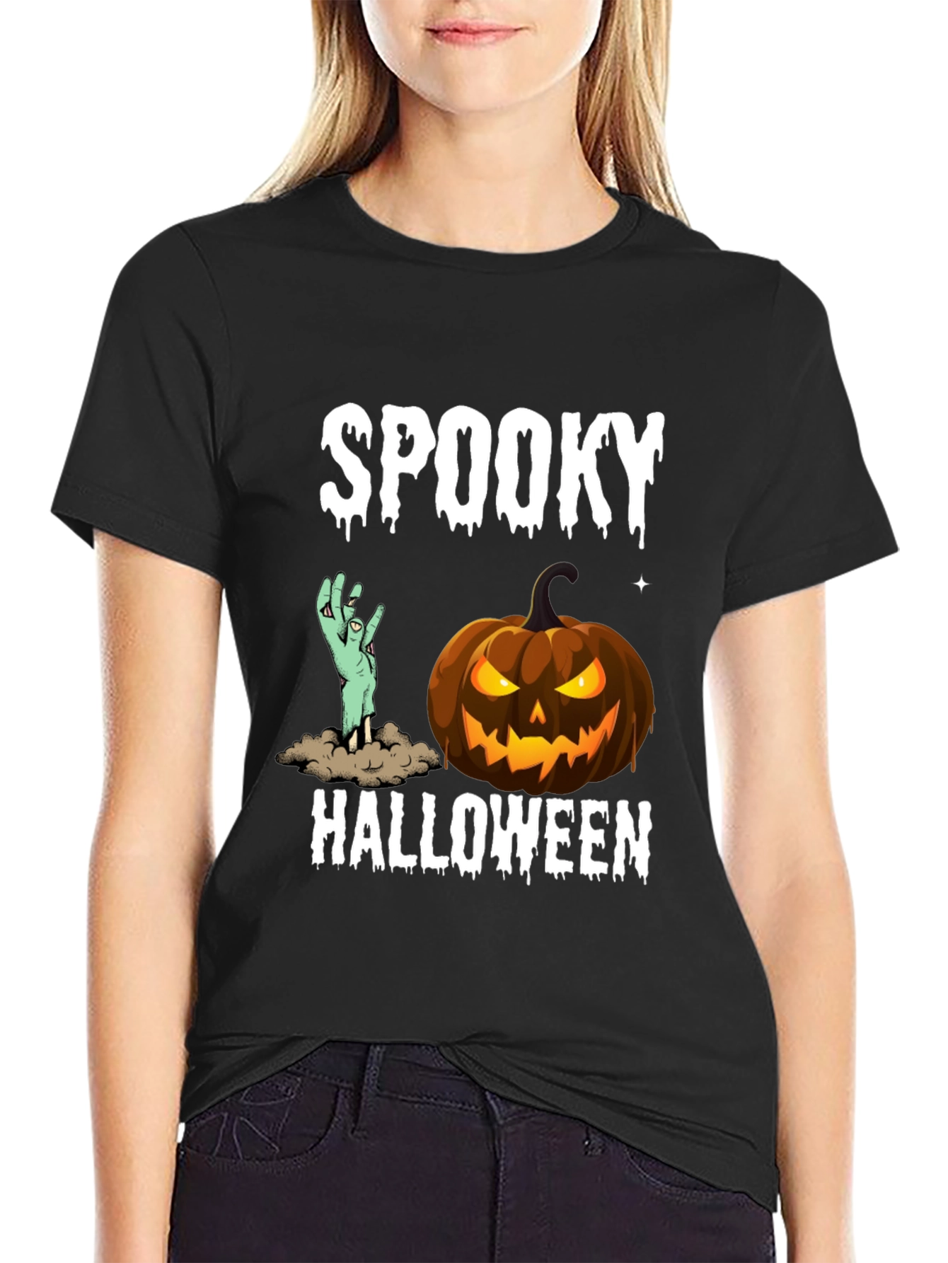 Spooky Halloween Graphic Tee