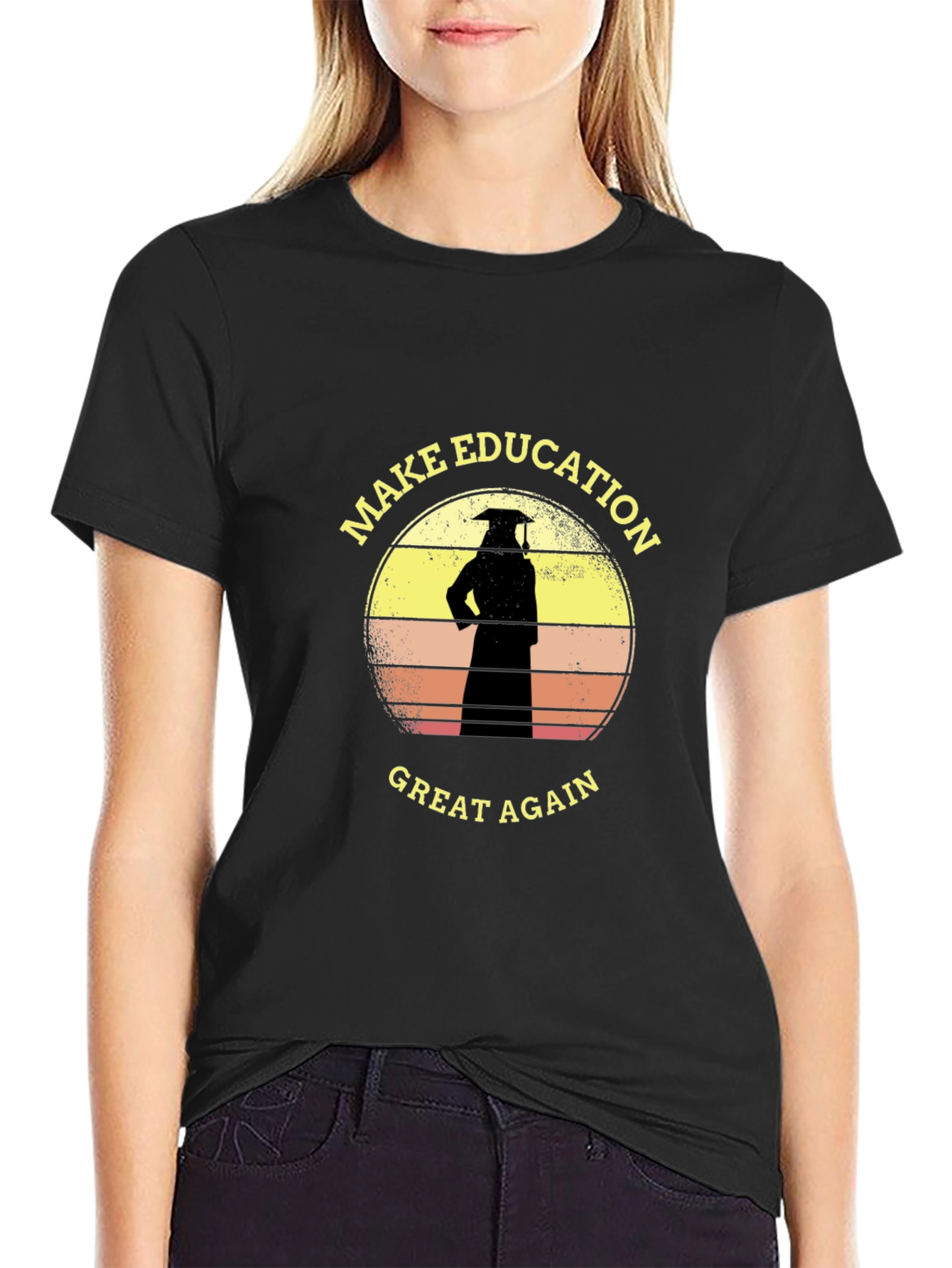 Make Education Great Again T-Shirt Graduate Tee