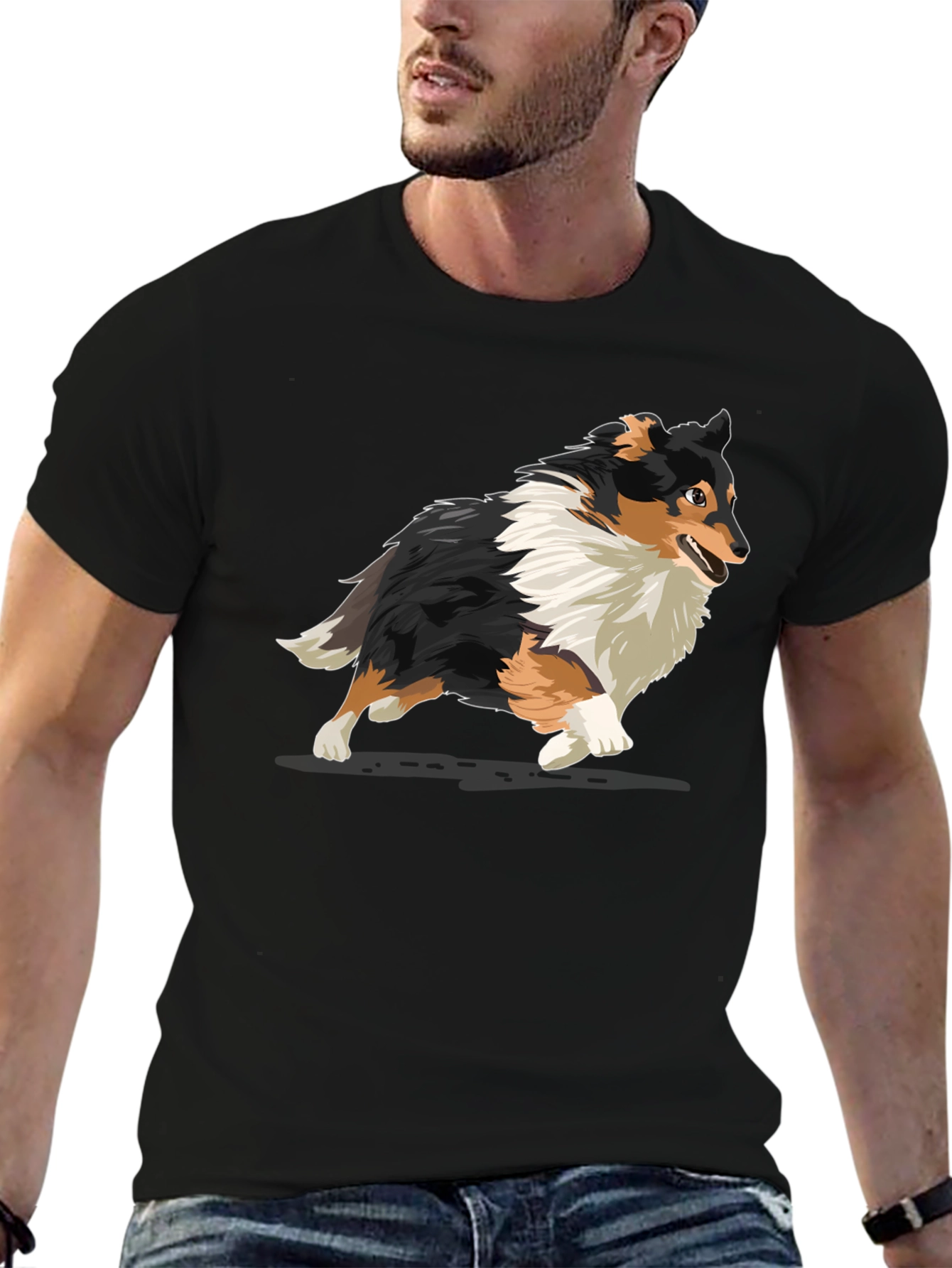 Shetland Sheepdog Dog Graphic Tee