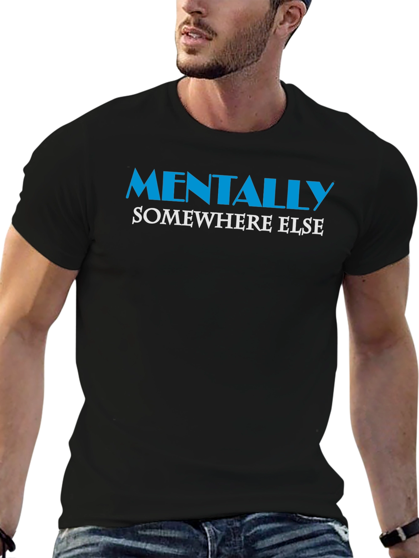 Mentally Somewhere Else Graphic Tee