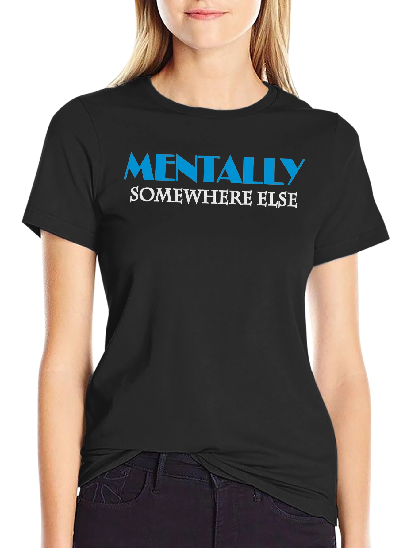 Mentally Somewhere Else Graphic Tee