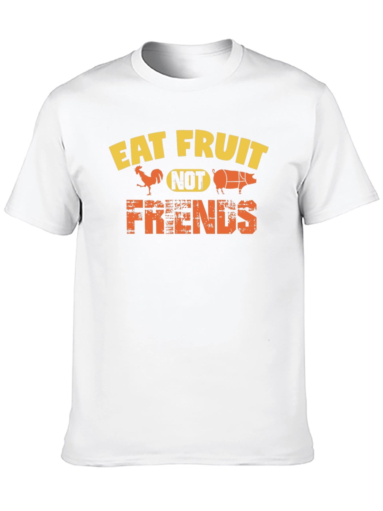 Eat Fruit Not Friends Vegan T-Shirt
