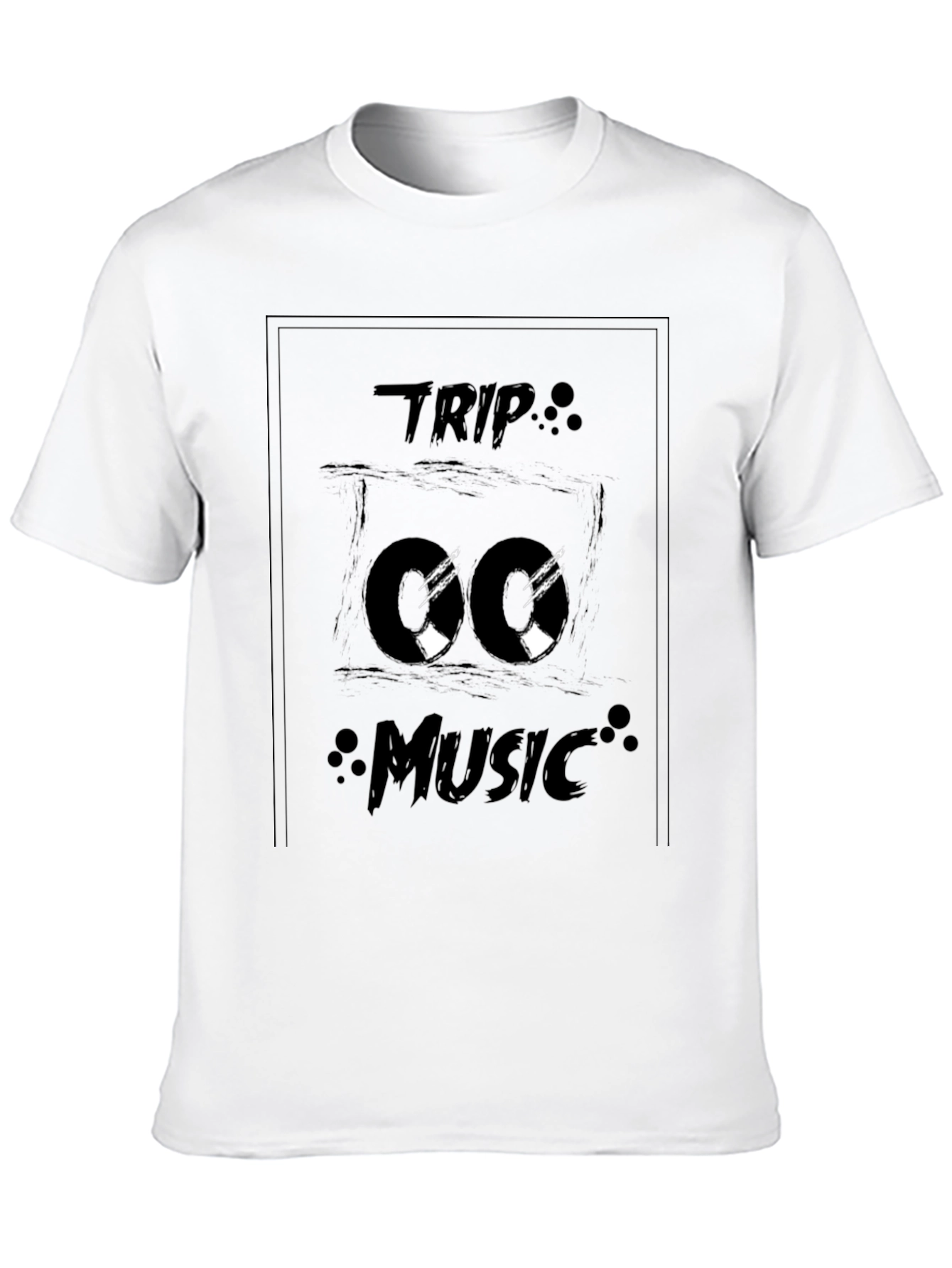 Trip Music Black T-Shirt - Cool Design