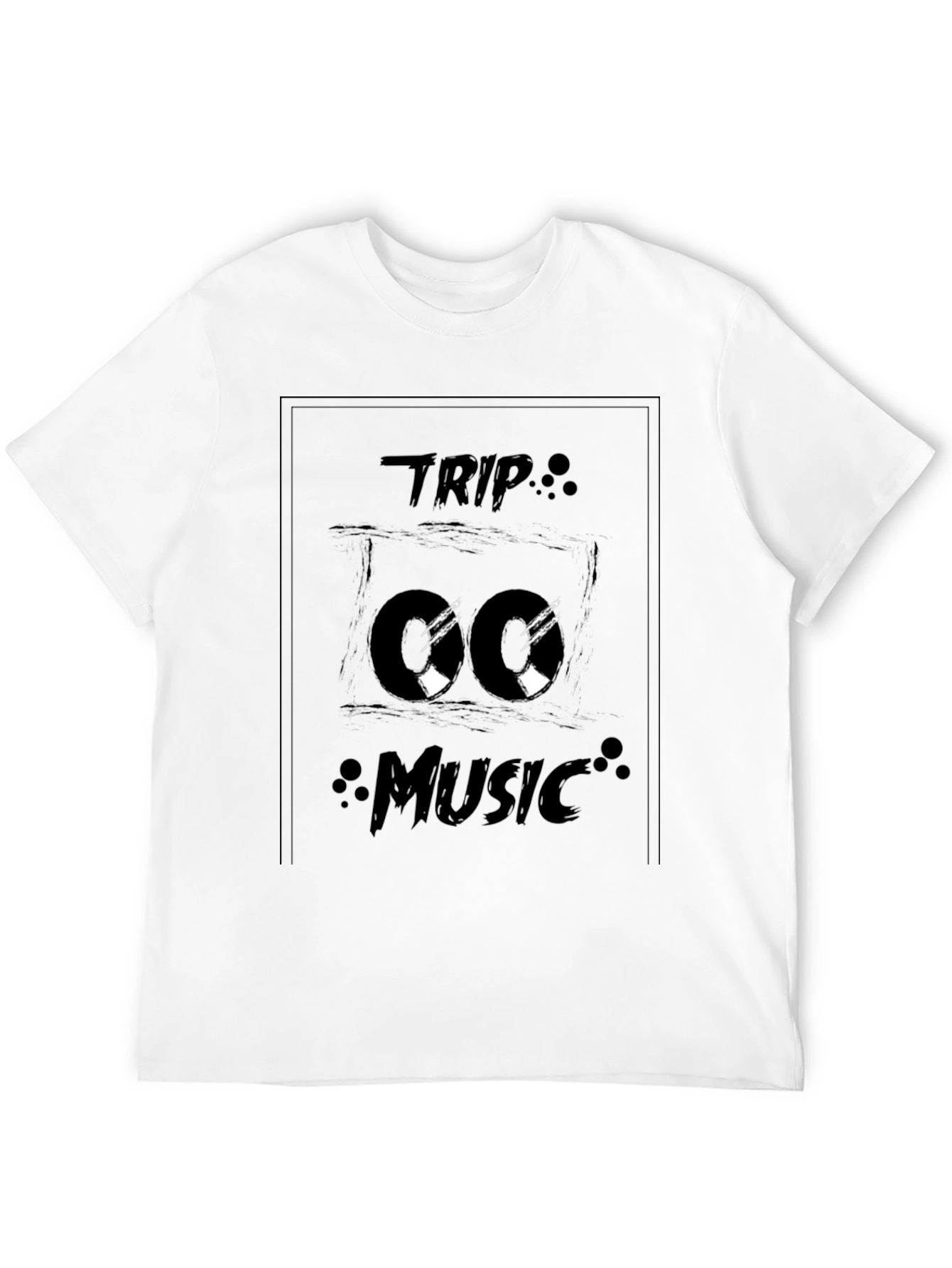 Trip Music Black T-Shirt - Cool Design