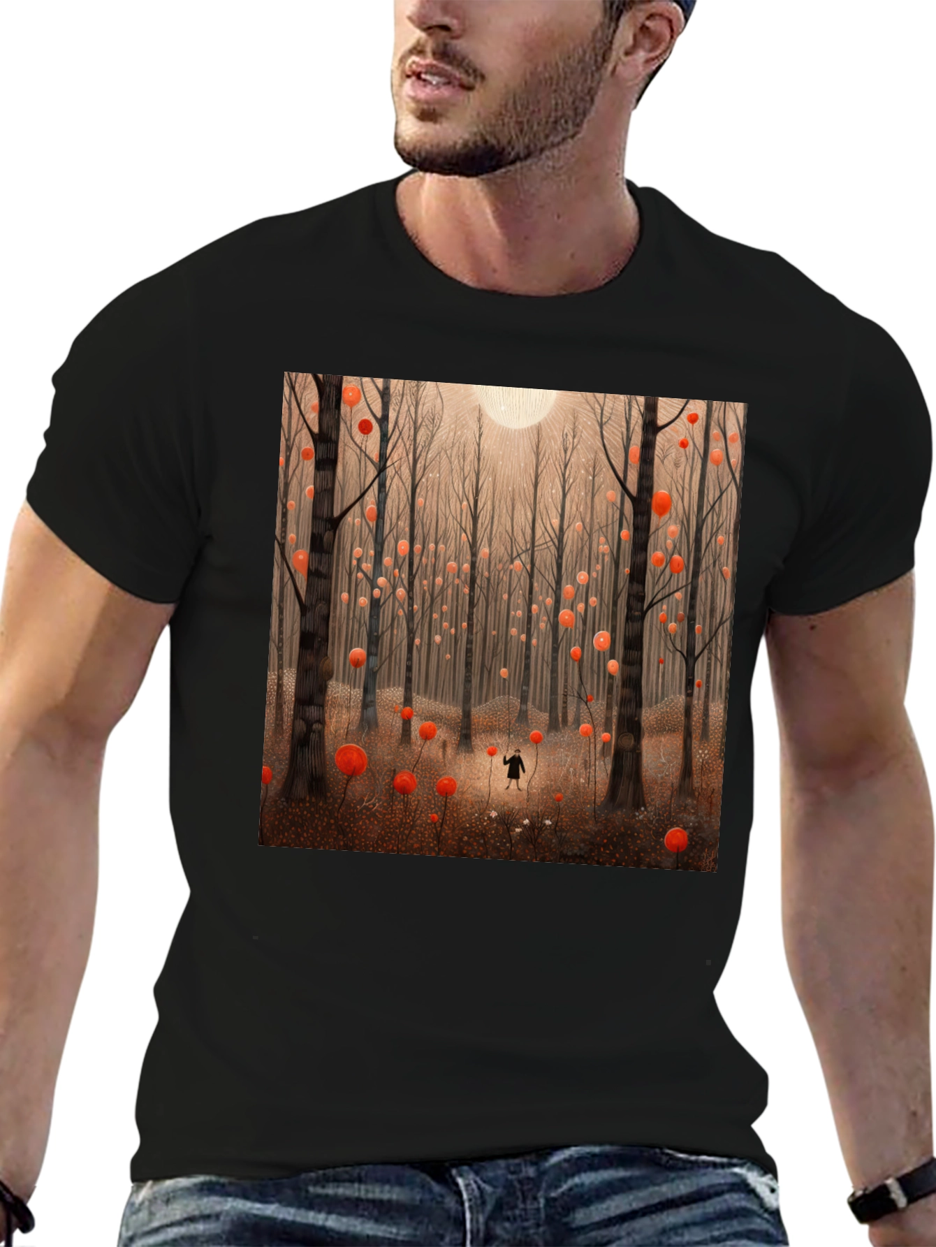 Forest of Balloons Graphic Tee