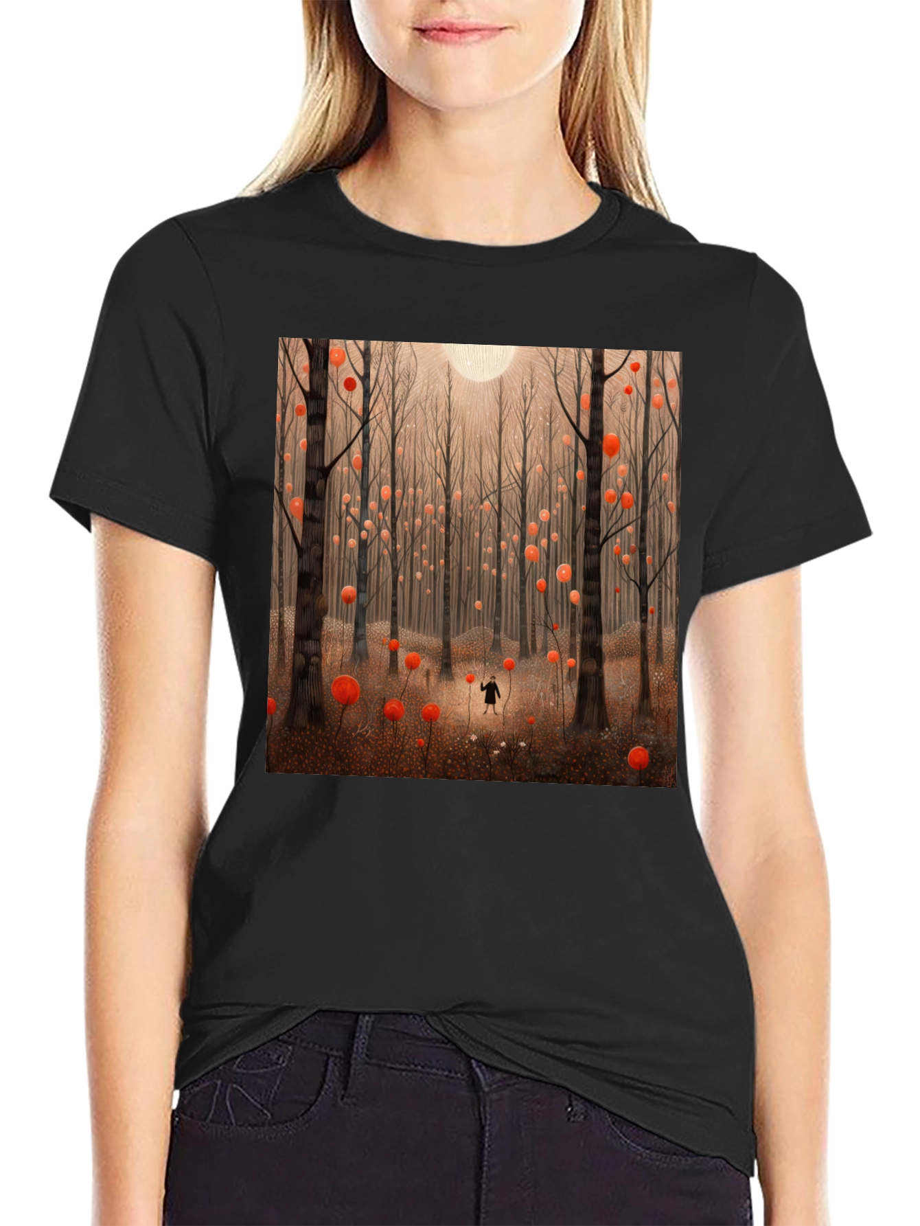 Forest of Balloons Graphic Tee