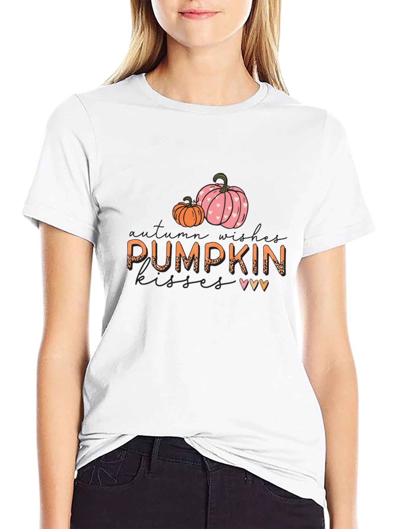 Pumpkin Kisses Fall T-Shirt