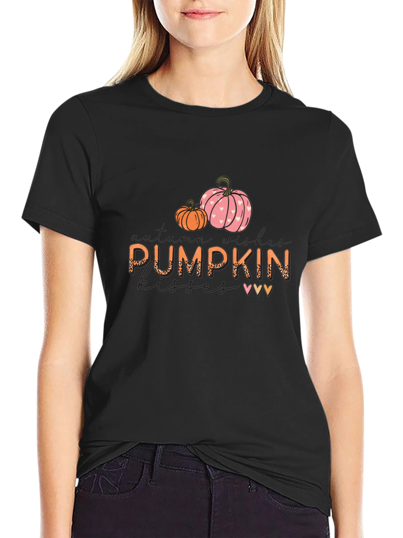 Pumpkin Kisses Fall T-Shirt
