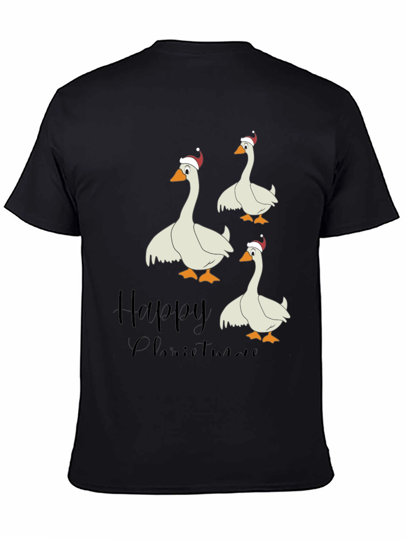 Happy Christmas Goose T-Shirt