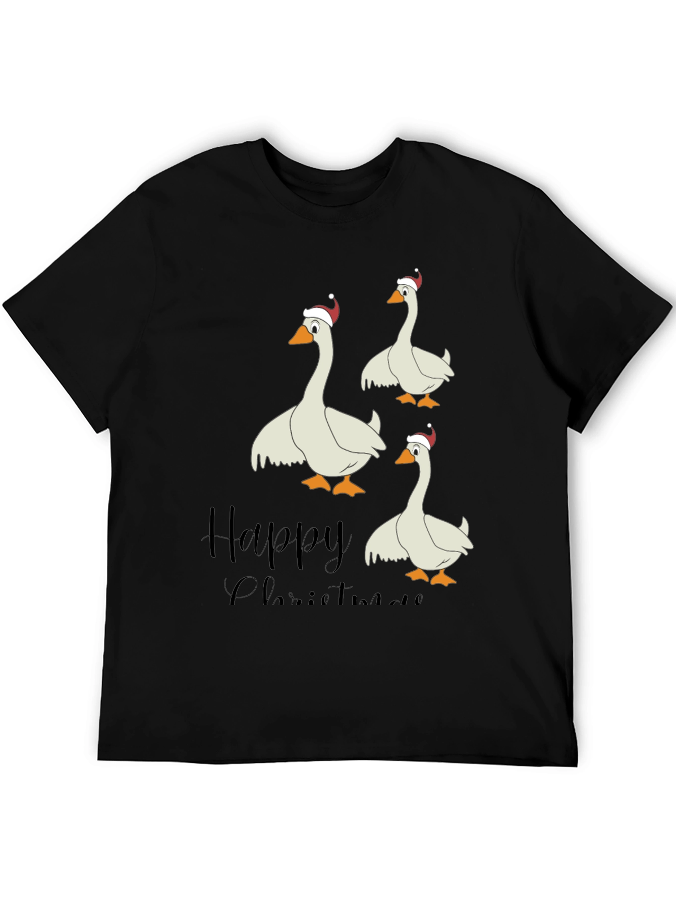 Happy Christmas Goose T-Shirt