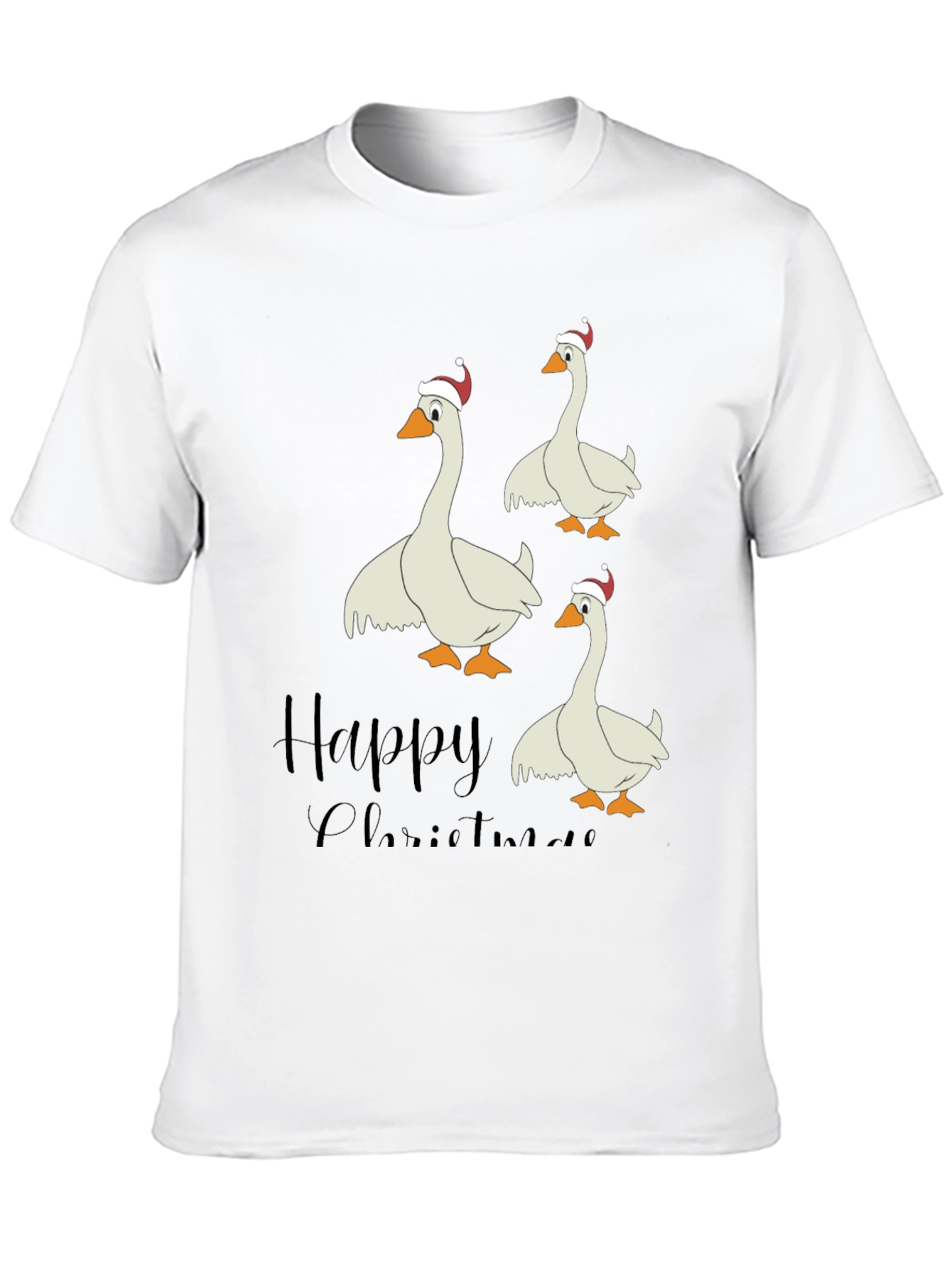 Happy Christmas Goose T-Shirt