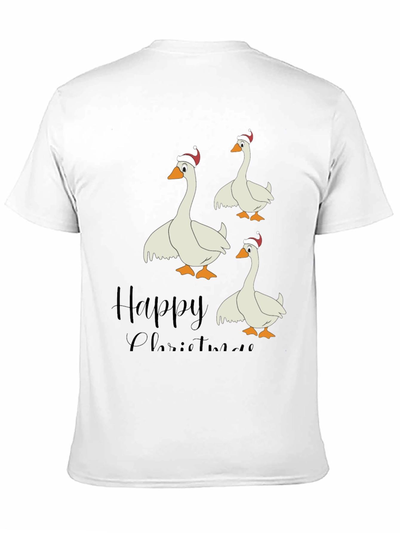 Happy Christmas Goose T-Shirt