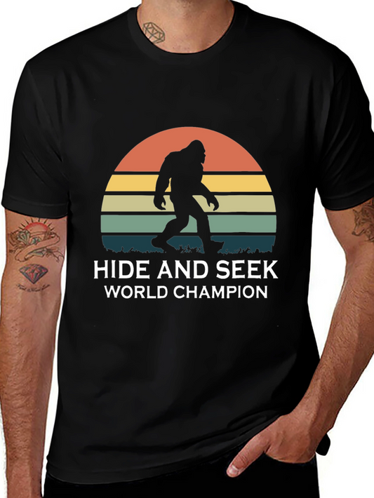 Hide and Seek World Champion Bigfoot Graphic Tee