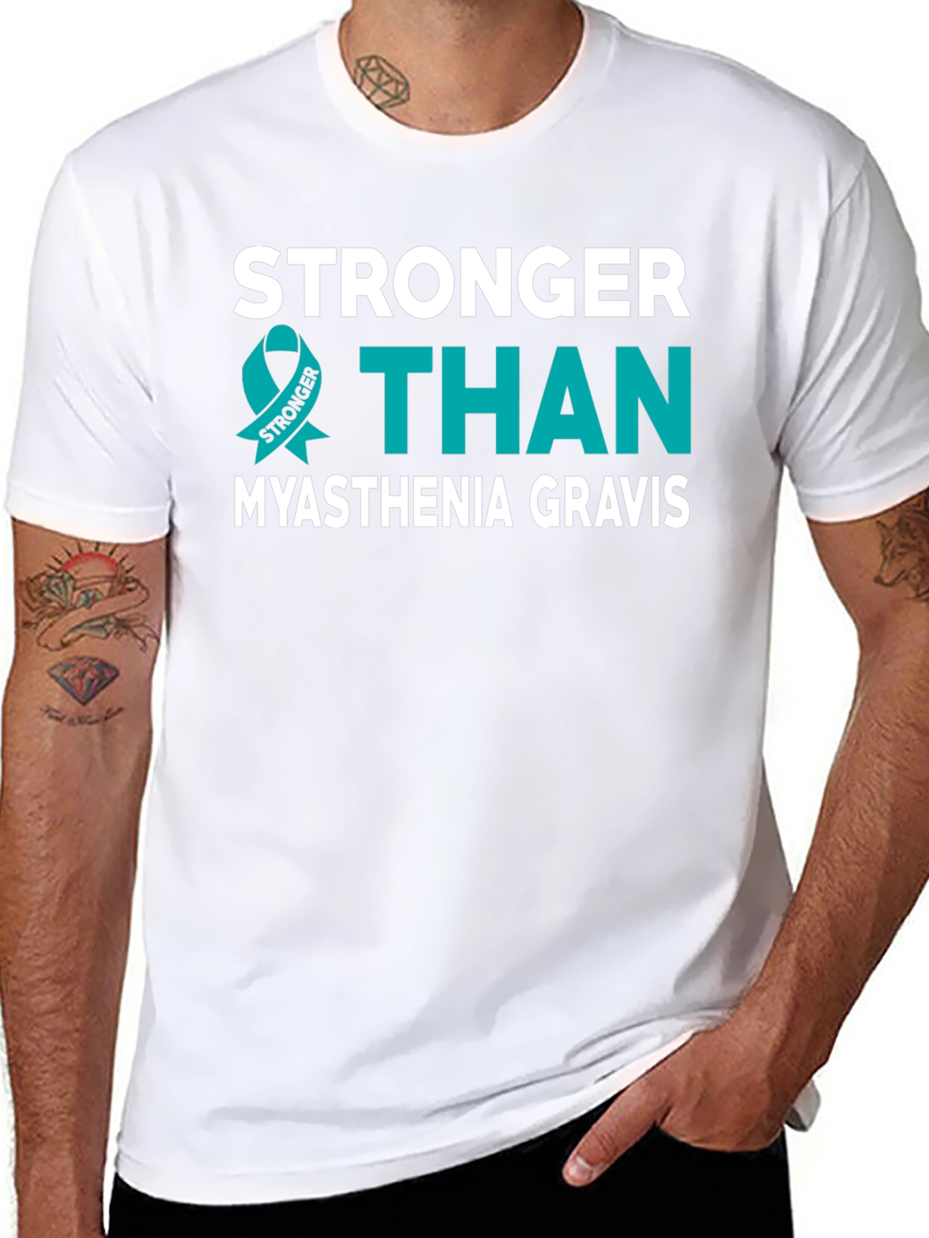 Stronger Than Myasthenia Gravis T-Shirt