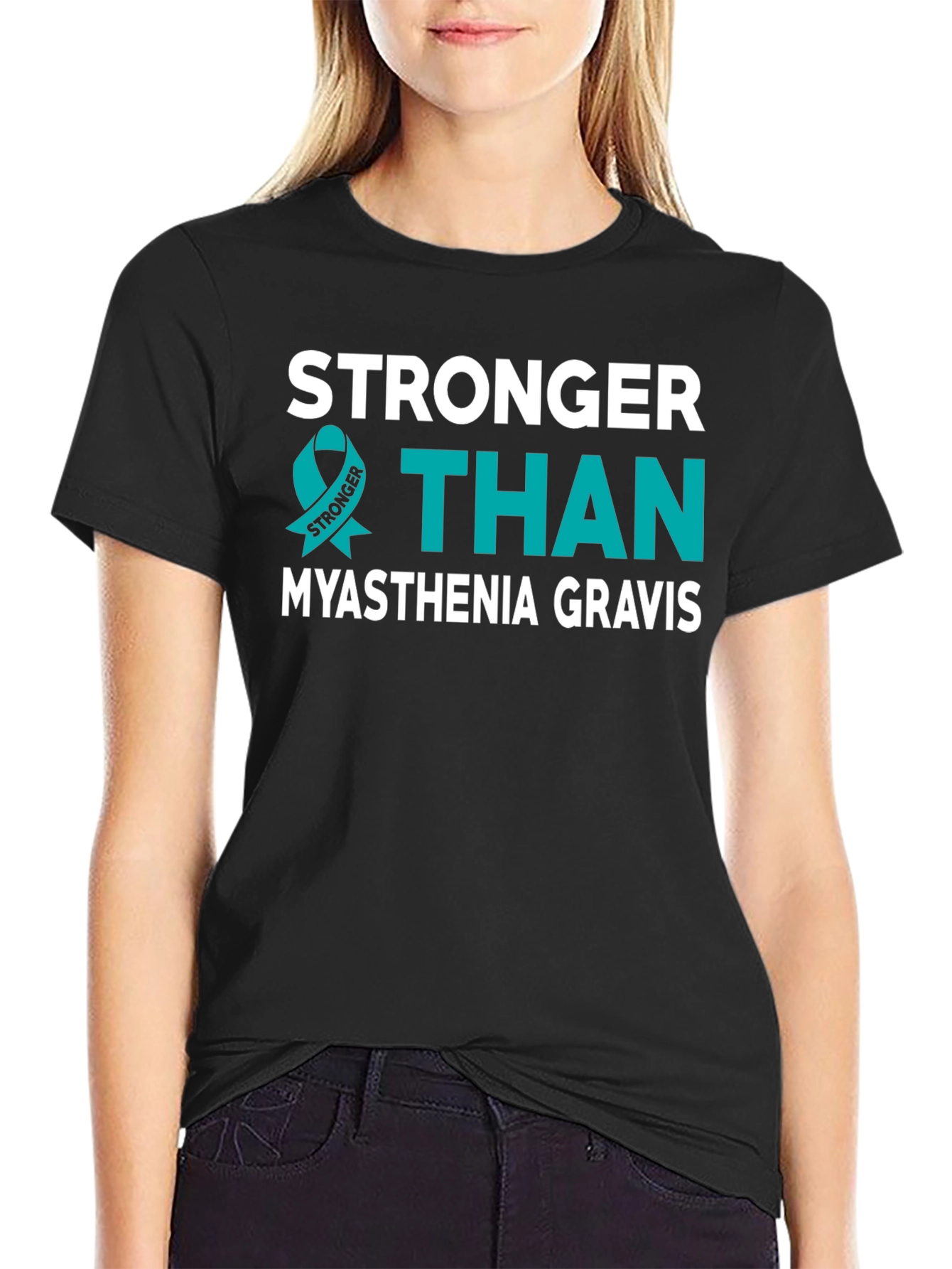 Stronger Than Myasthenia Gravis T-Shirt