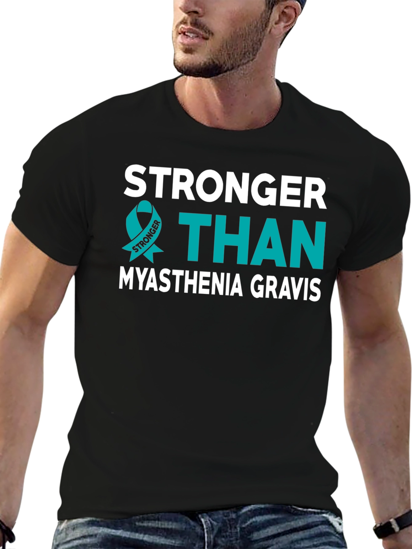 Stronger Than Myasthenia Gravis T-Shirt