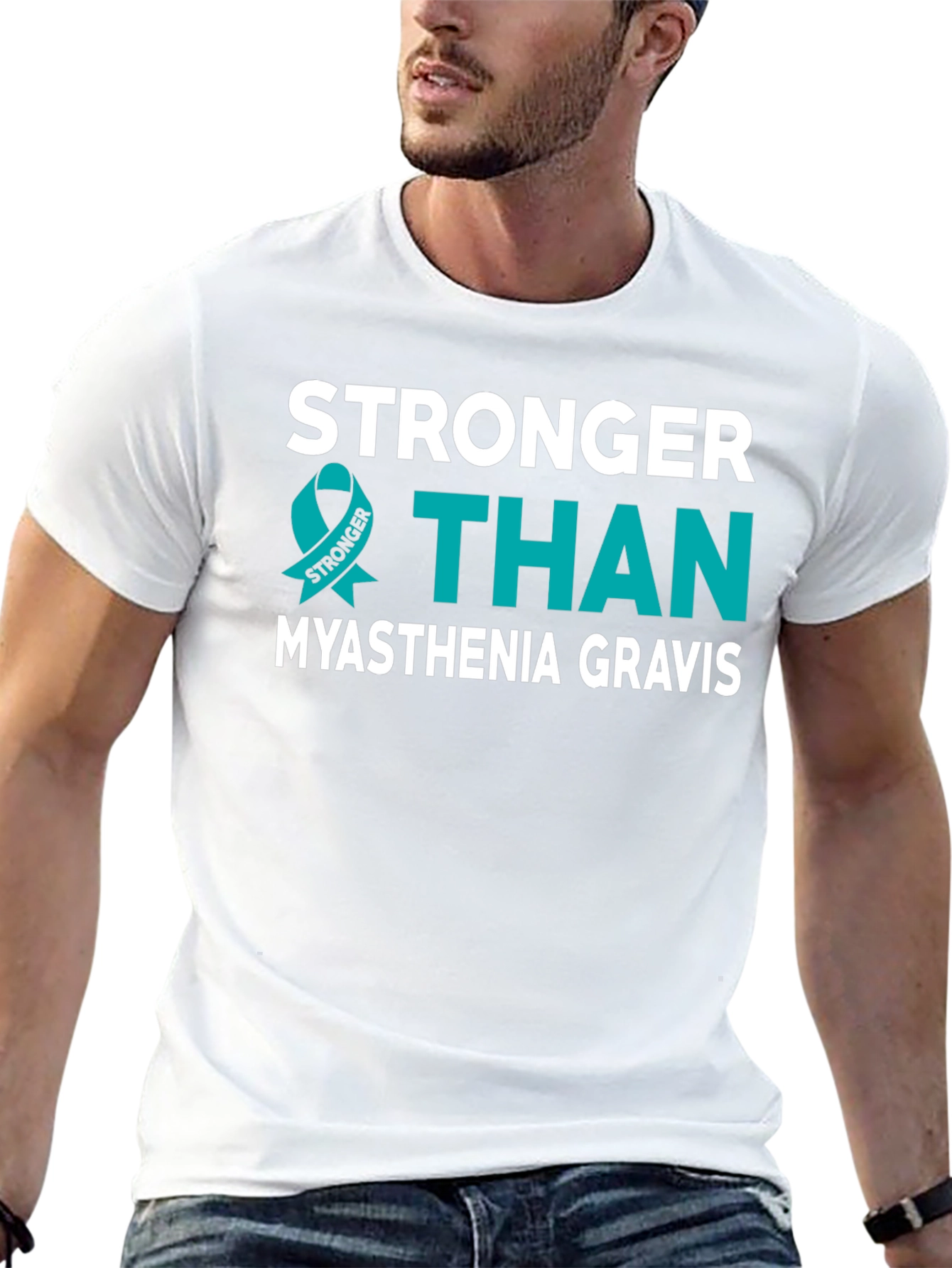 Stronger Than Myasthenia Gravis T-Shirt