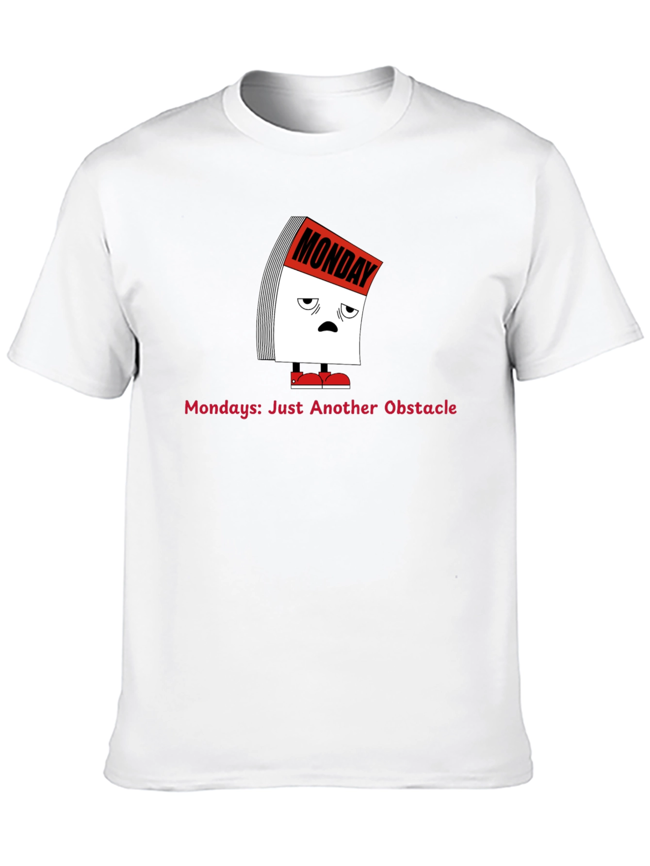 Monday Blues Graphic Tee - Just Another Obstacle