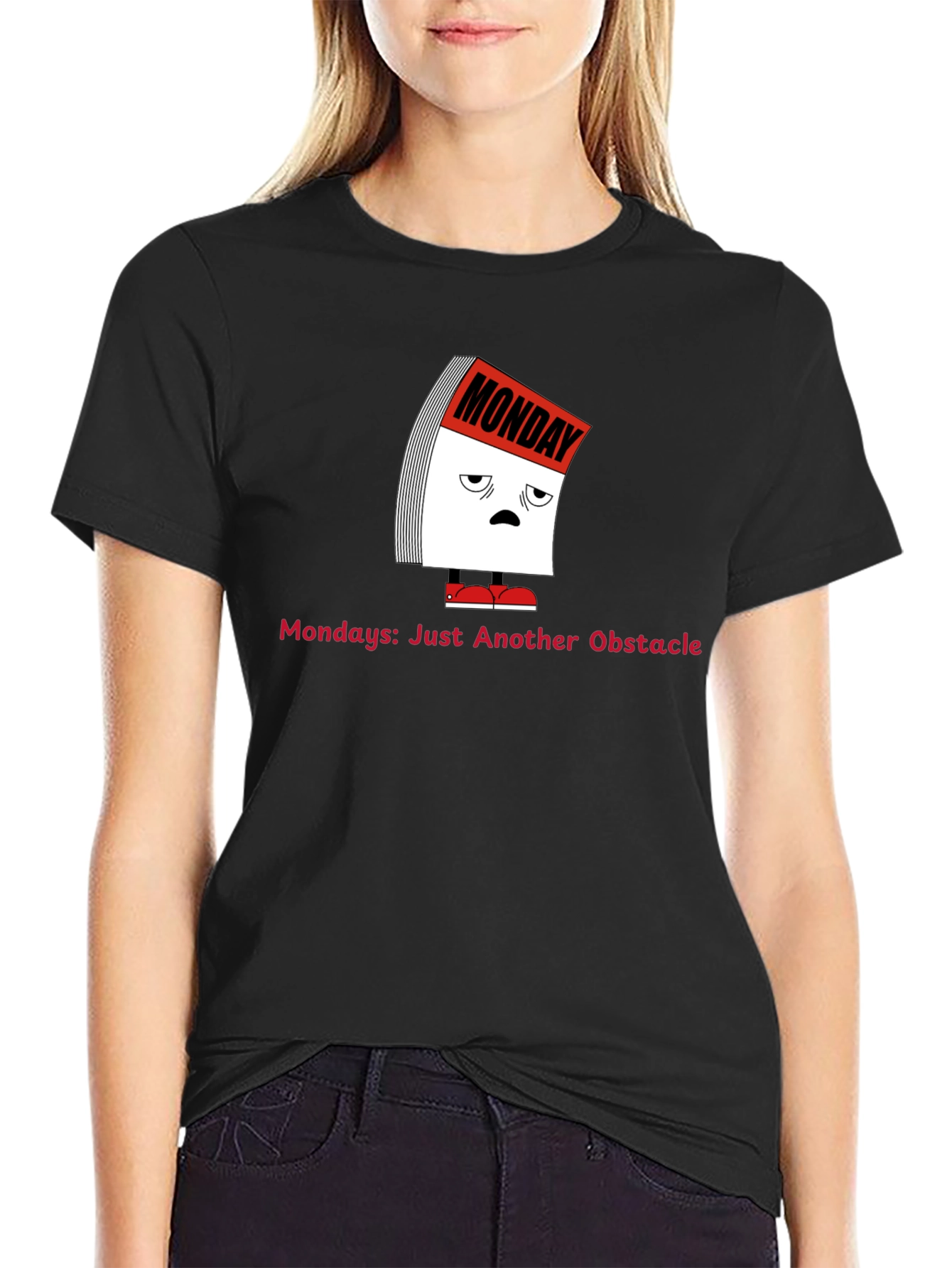 Monday Blues Graphic Tee - Just Another Obstacle