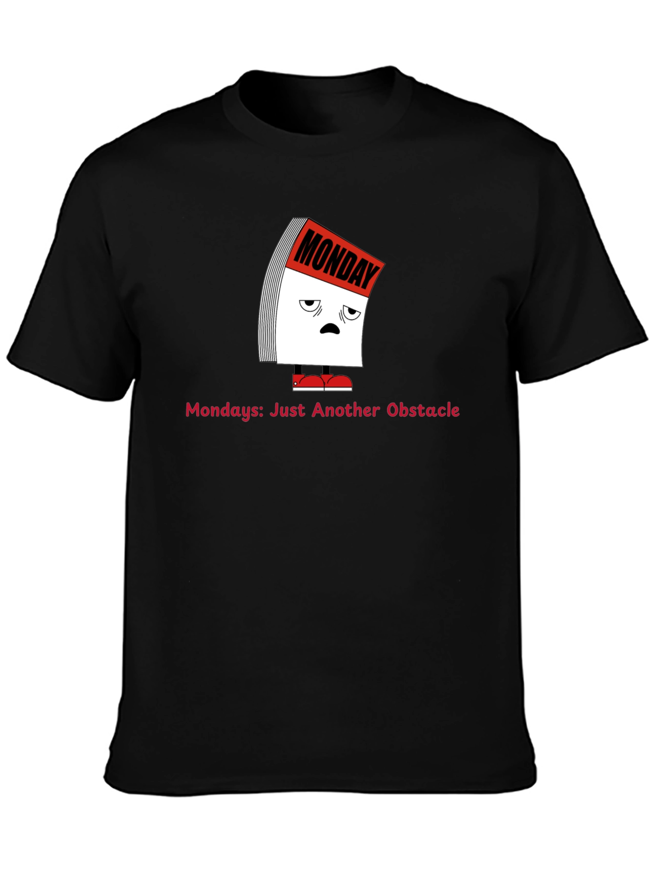 Monday Blues Graphic Tee - Just Another Obstacle