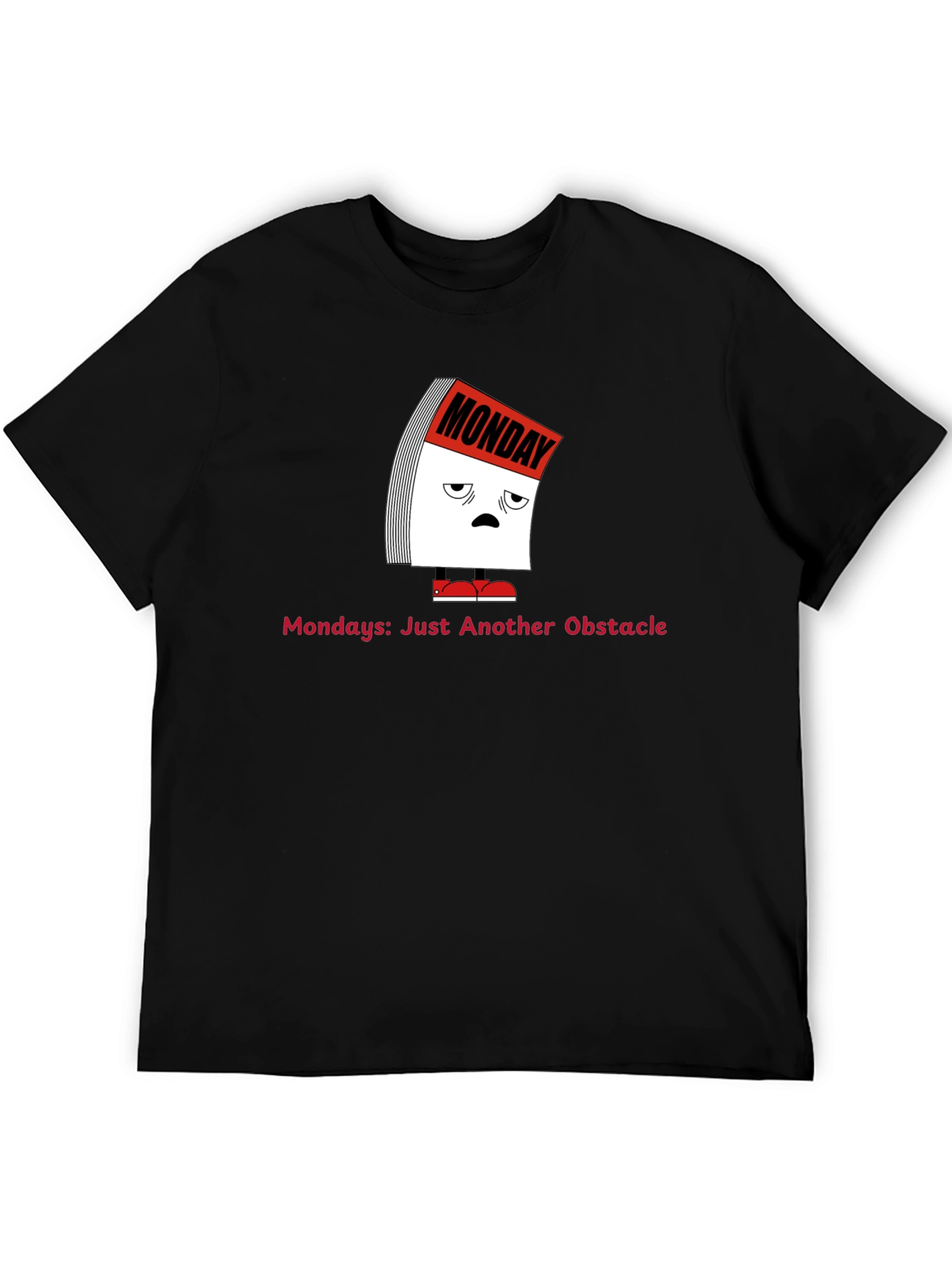 Monday Blues Graphic Tee - Just Another Obstacle