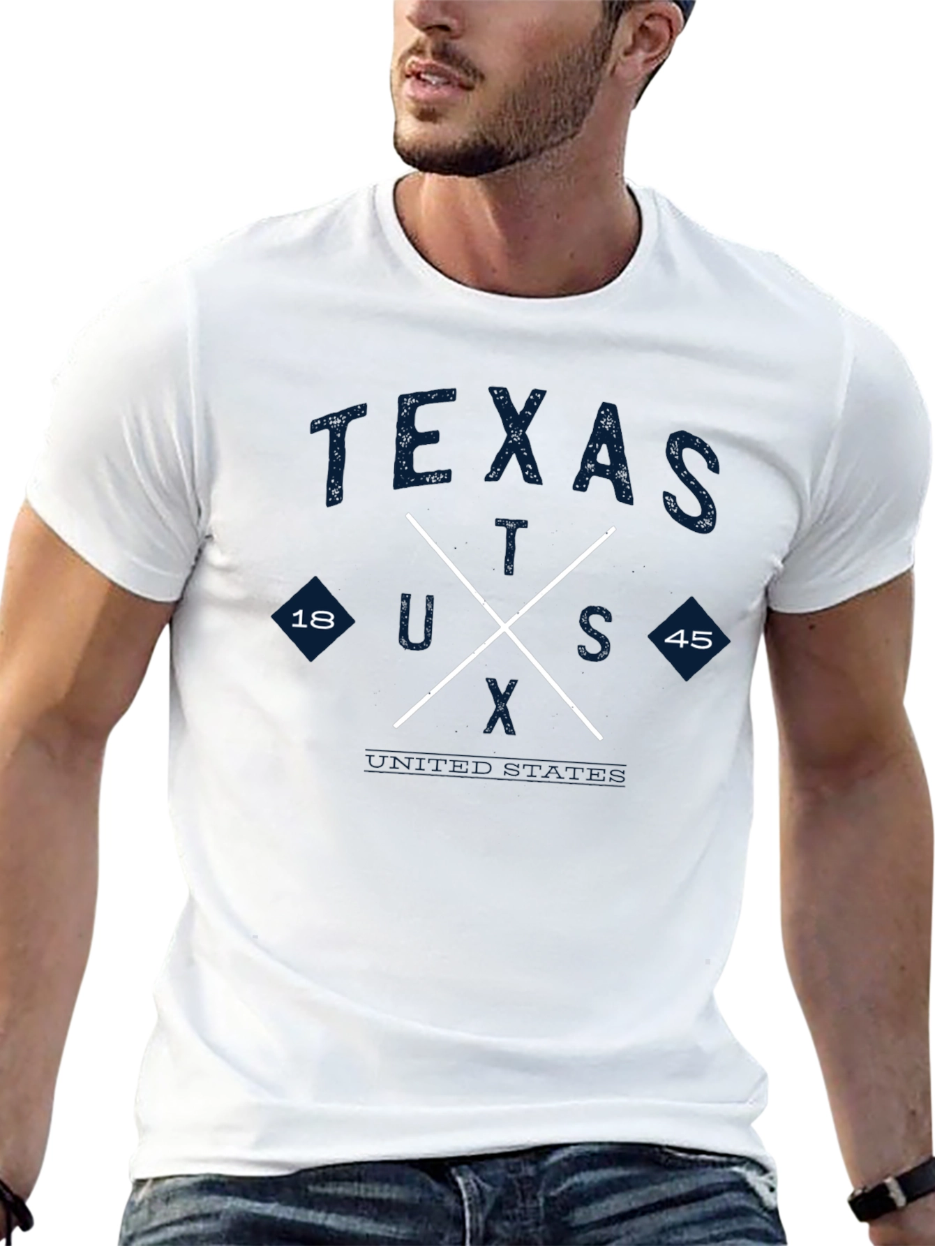 Texas UTUX Diamond Graphic T-Shirt