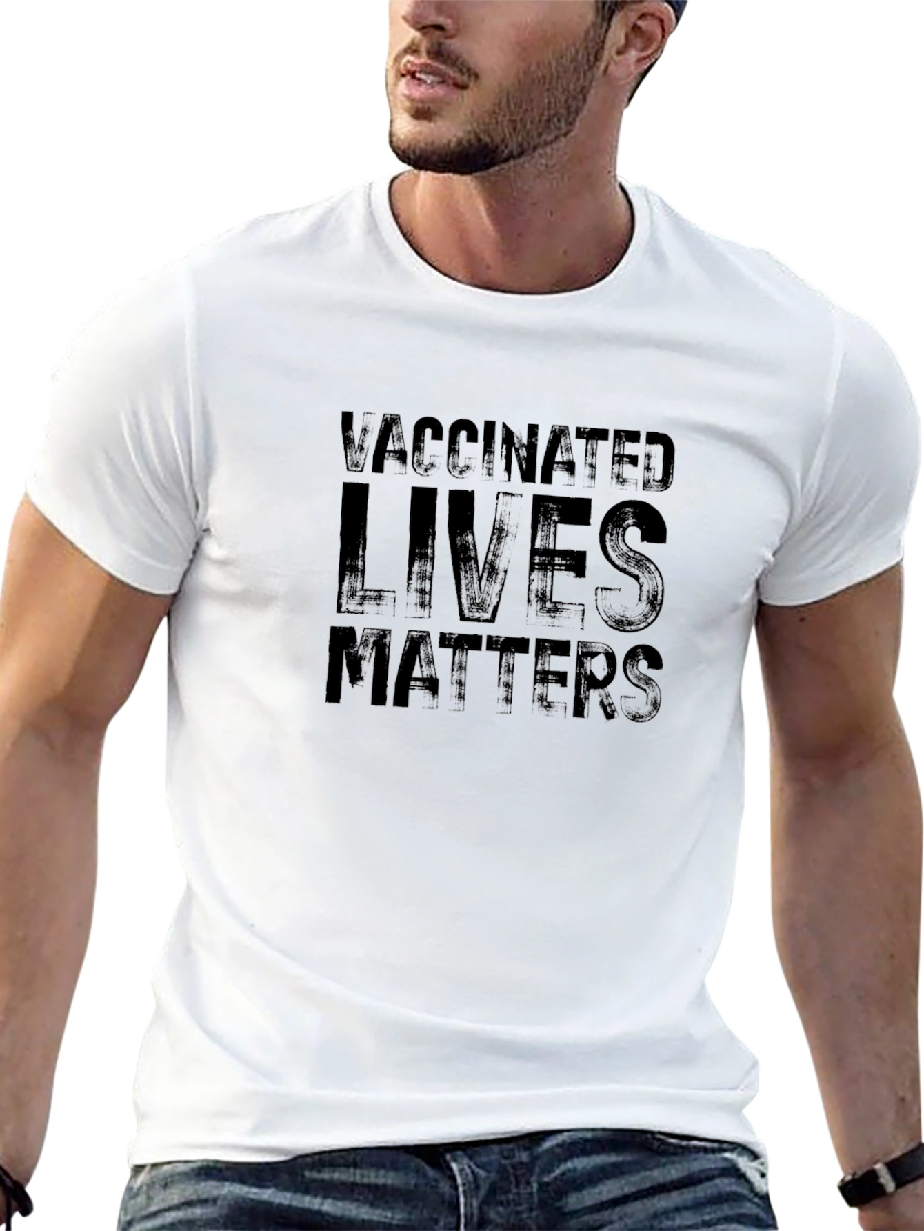Vaccinated Lives Matters Graphic Tee