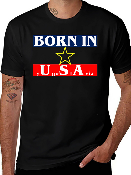 Born In Yugoslavia Made In USA Graphic Tee