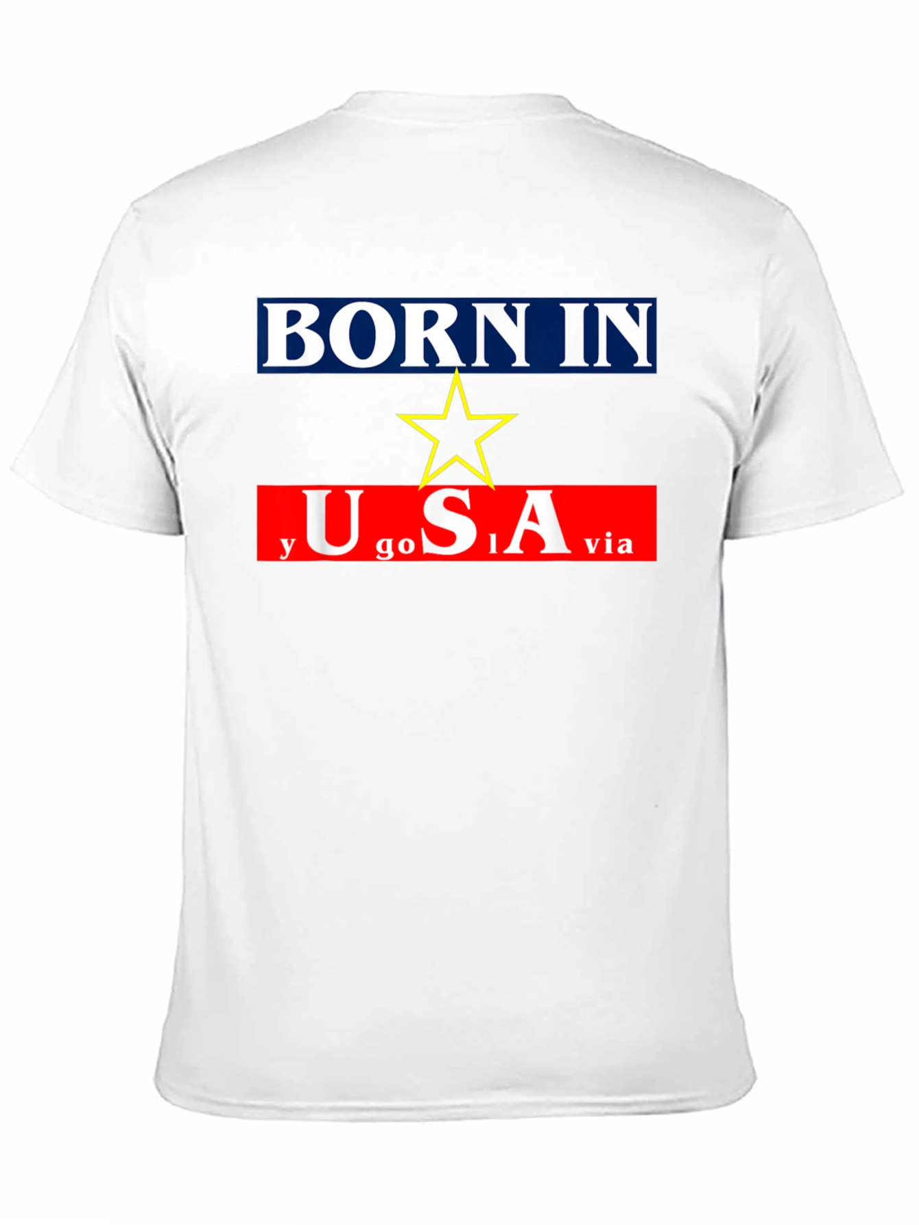 Born In Yugoslavia Made In USA Graphic Tee