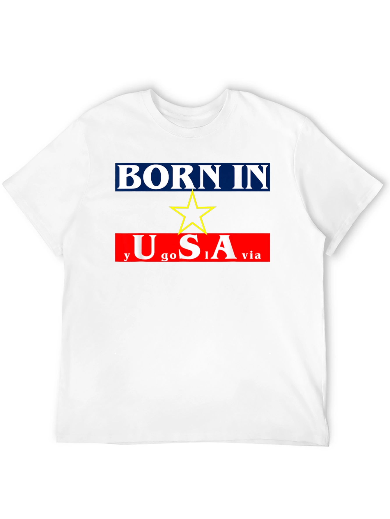Born In Yugoslavia Made In USA Graphic Tee