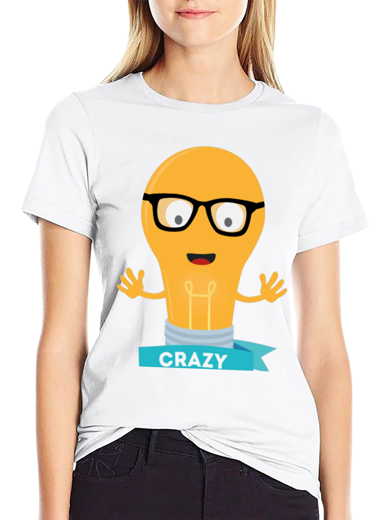 Crazy Lightbulb T-Shirt