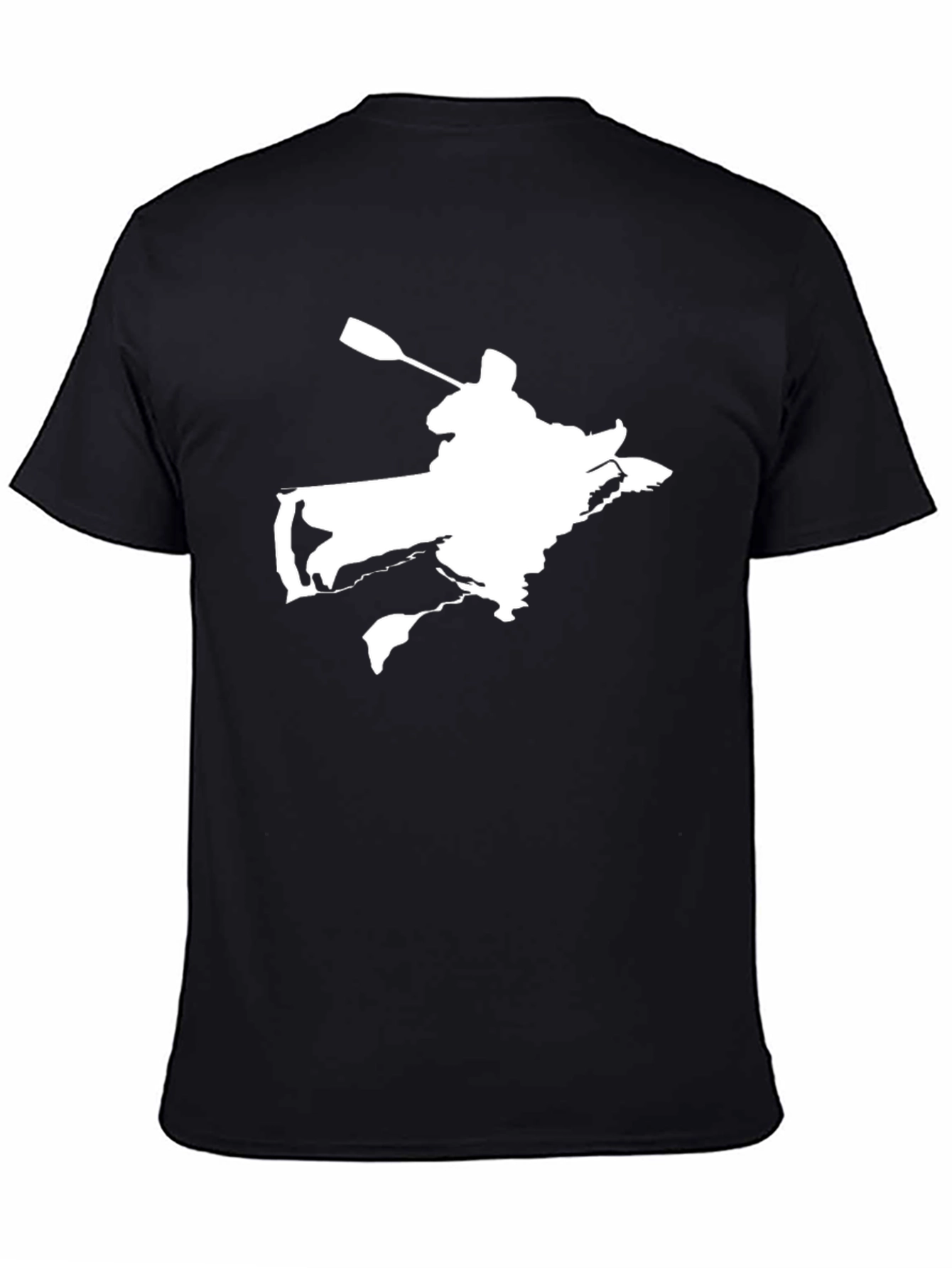 Kayaker Graphic T-Shirt - Black