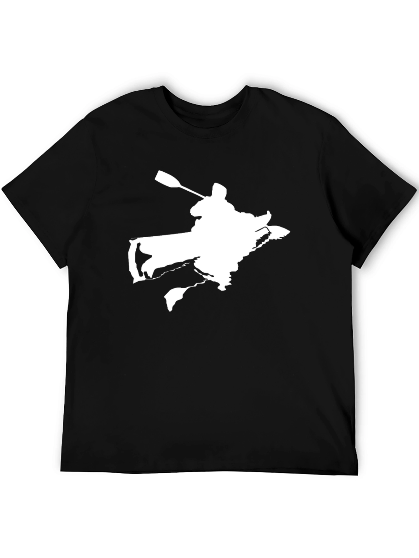 Kayaker Graphic T-Shirt - Black