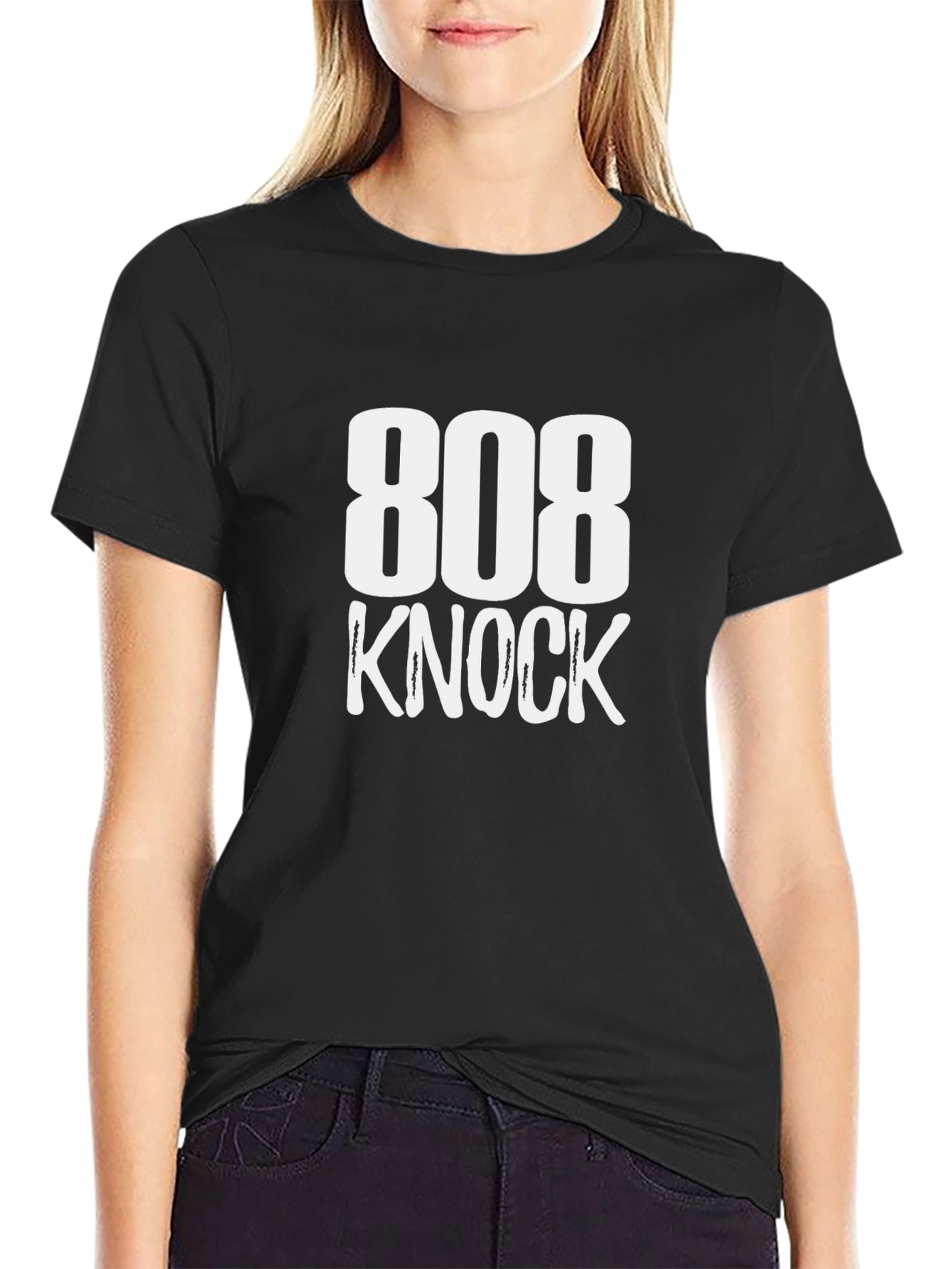 808 Knock Graphic Tee - Bold Statement T-Shirt