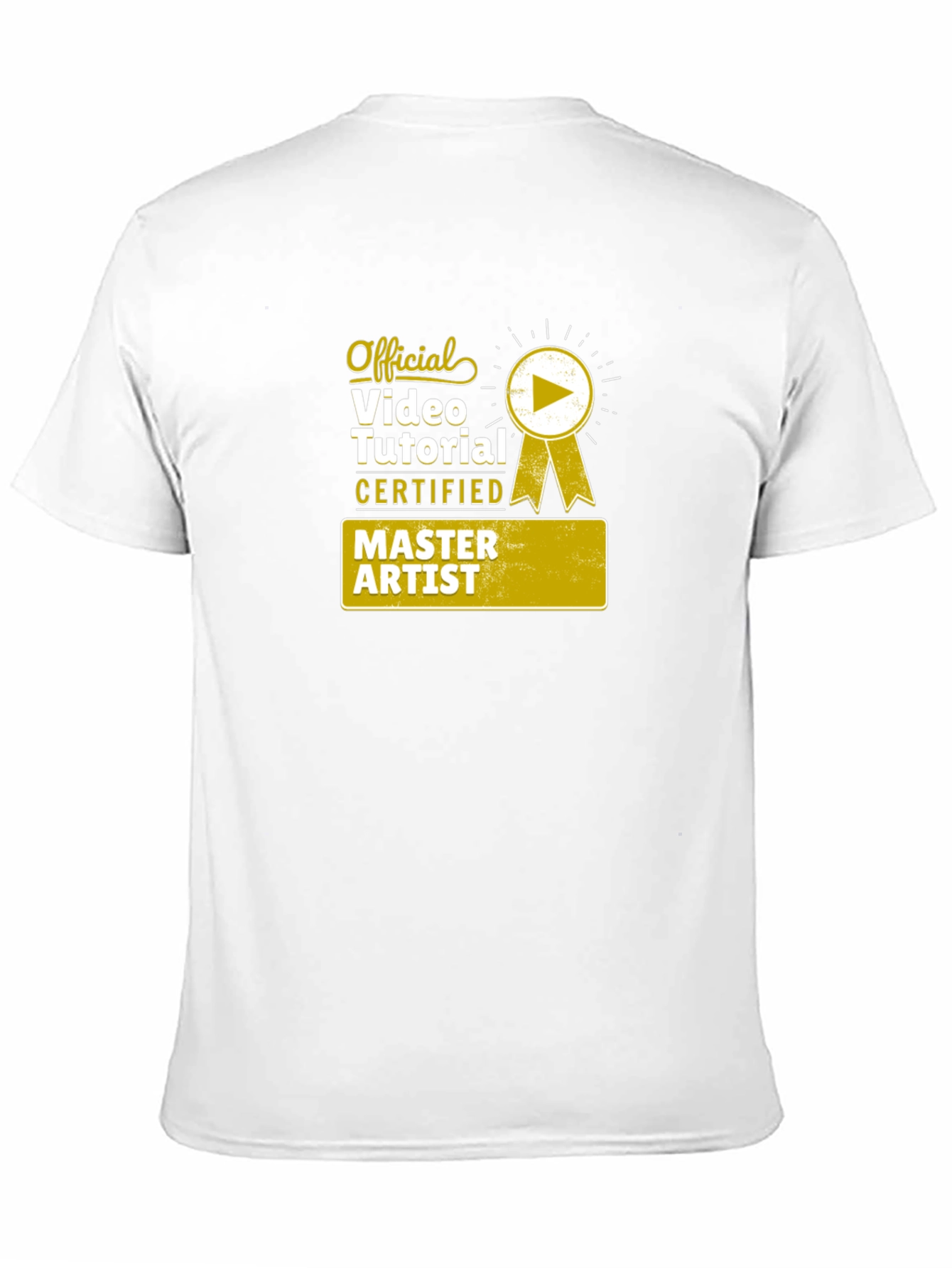 Official Video Tutorial Master Artist Black T-Shirt