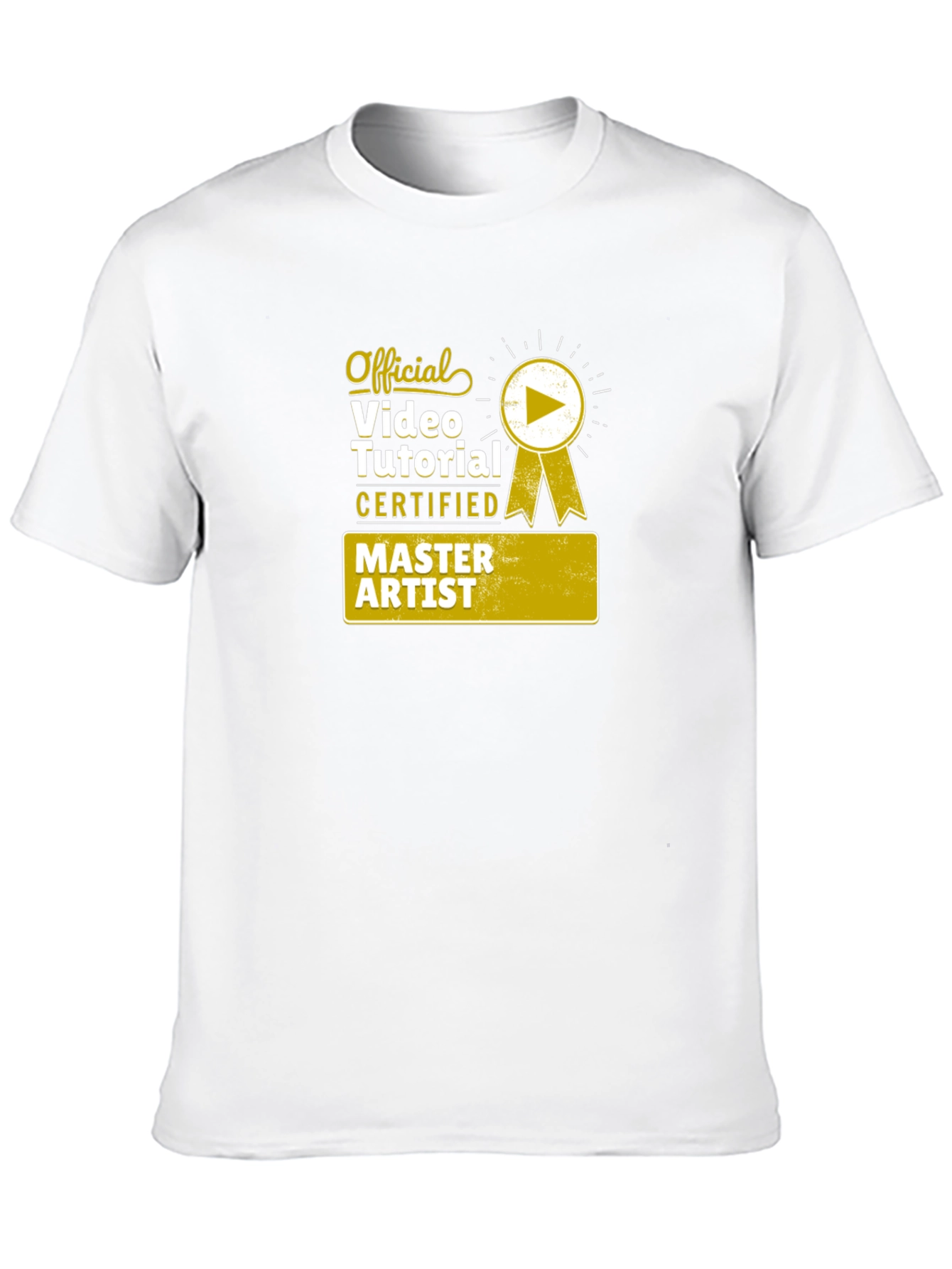 Official Video Tutorial Master Artist Black T-Shirt