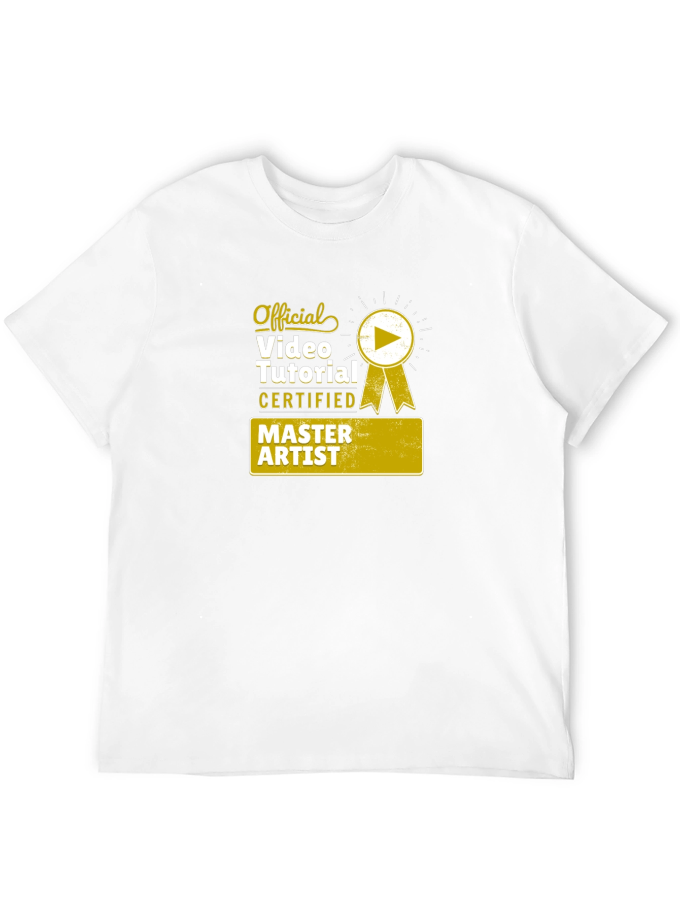 Official Video Tutorial Master Artist Black T-Shirt