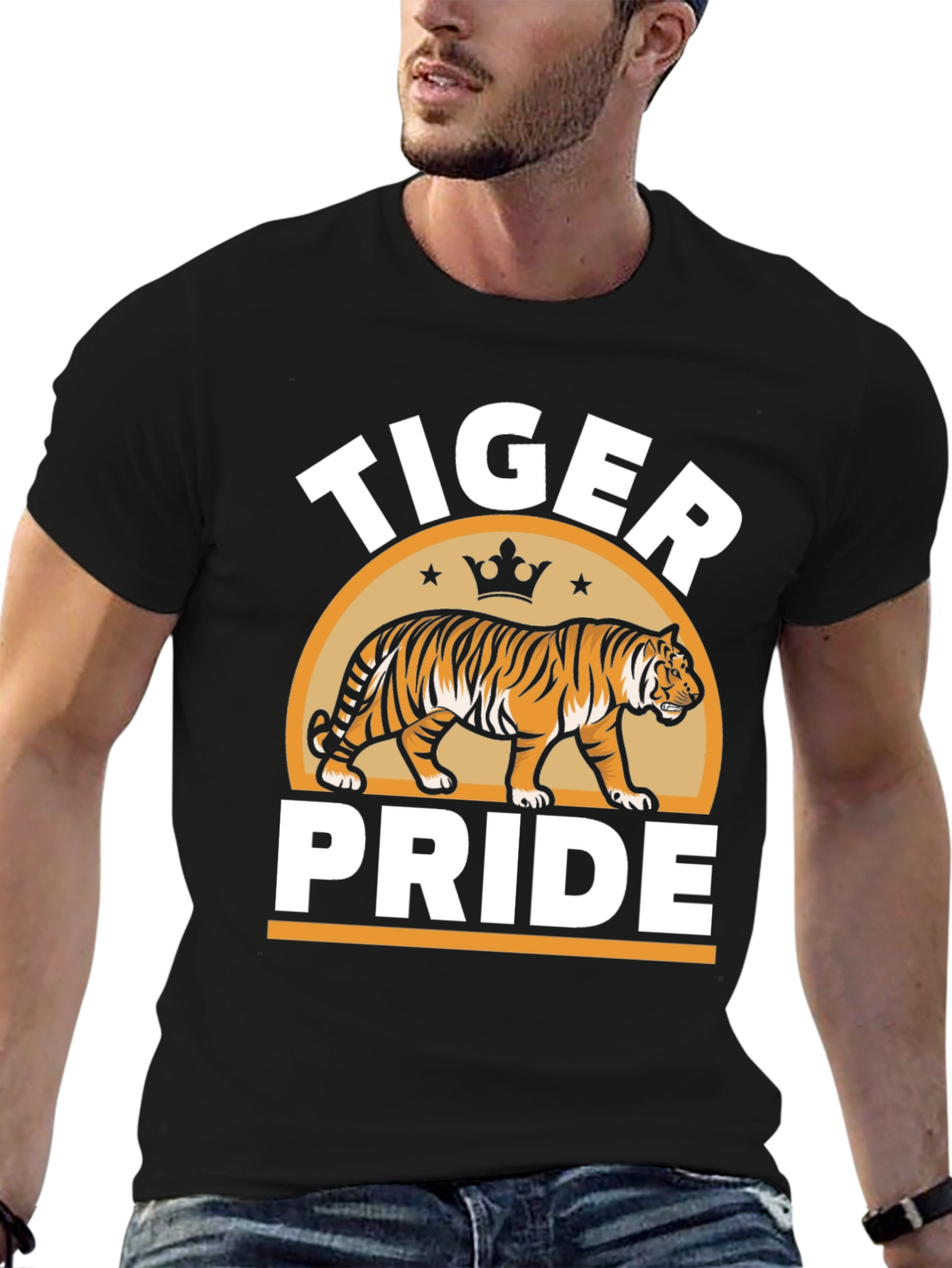 Tiger Pride Graphic Tee - Animal Lover Shirt
