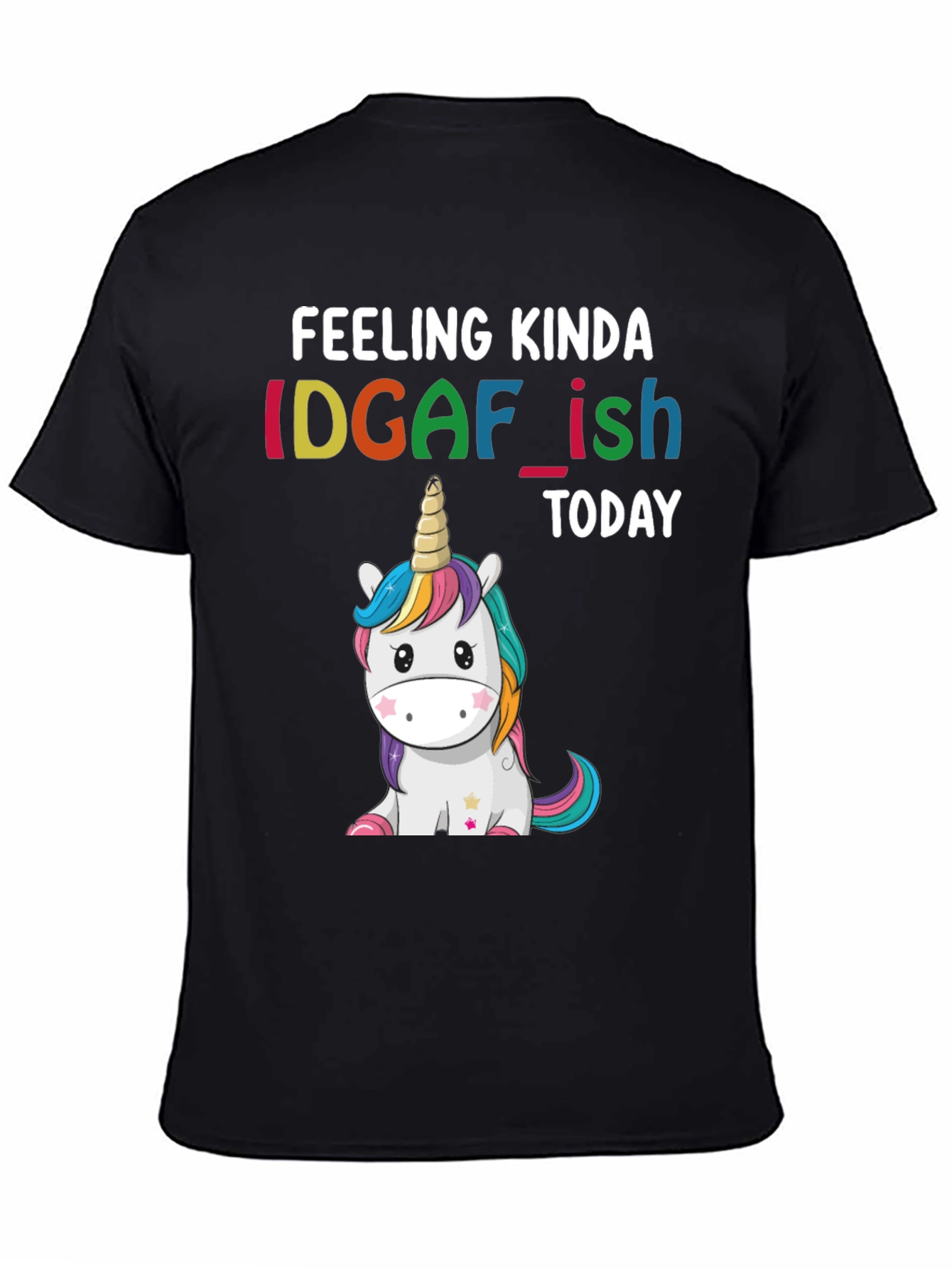 IDGAF-ish Unicorn Graphic Tee