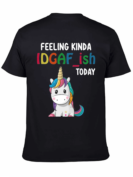 IDGAF-ish Unicorn Graphic Tee