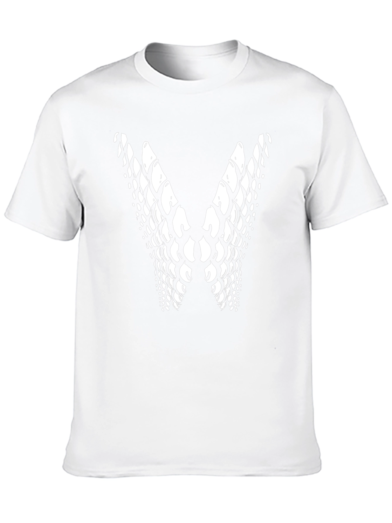 Scales Graphic Print Black T-Shirt